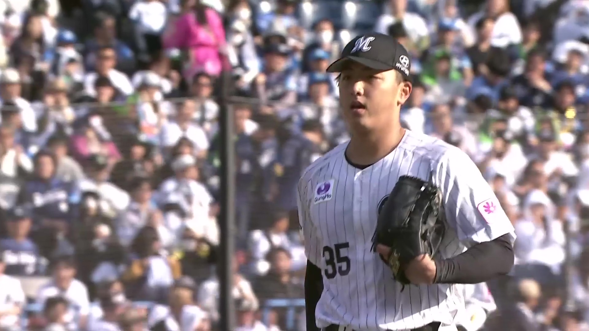 【6回表】最後はズバッと見逃し三振!! マリーンズ・田中晴也 6回5奪三振無失点に抑える好投!! 2026年3月28日 千葉ロッテマリーンズ 対 埼玉西武ライオンズ