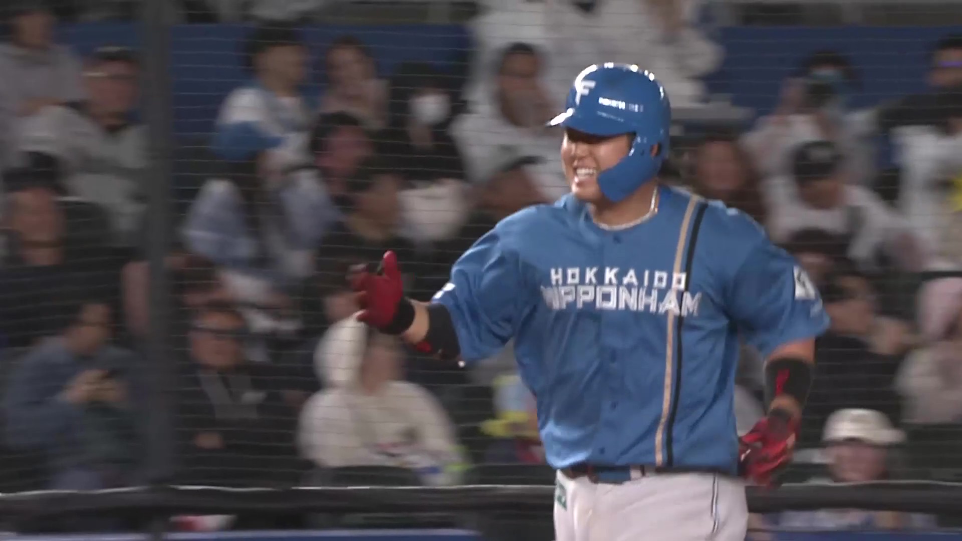 【9回表】嬉しいプロ初ホームラン!! ファイターズ・進藤勇也 レフトへの2ランHRで貴重な追加点を挙げる!! 2026年5月13日 千葉ロッテマリーンズ 対 北海道日本ハムファイターズ