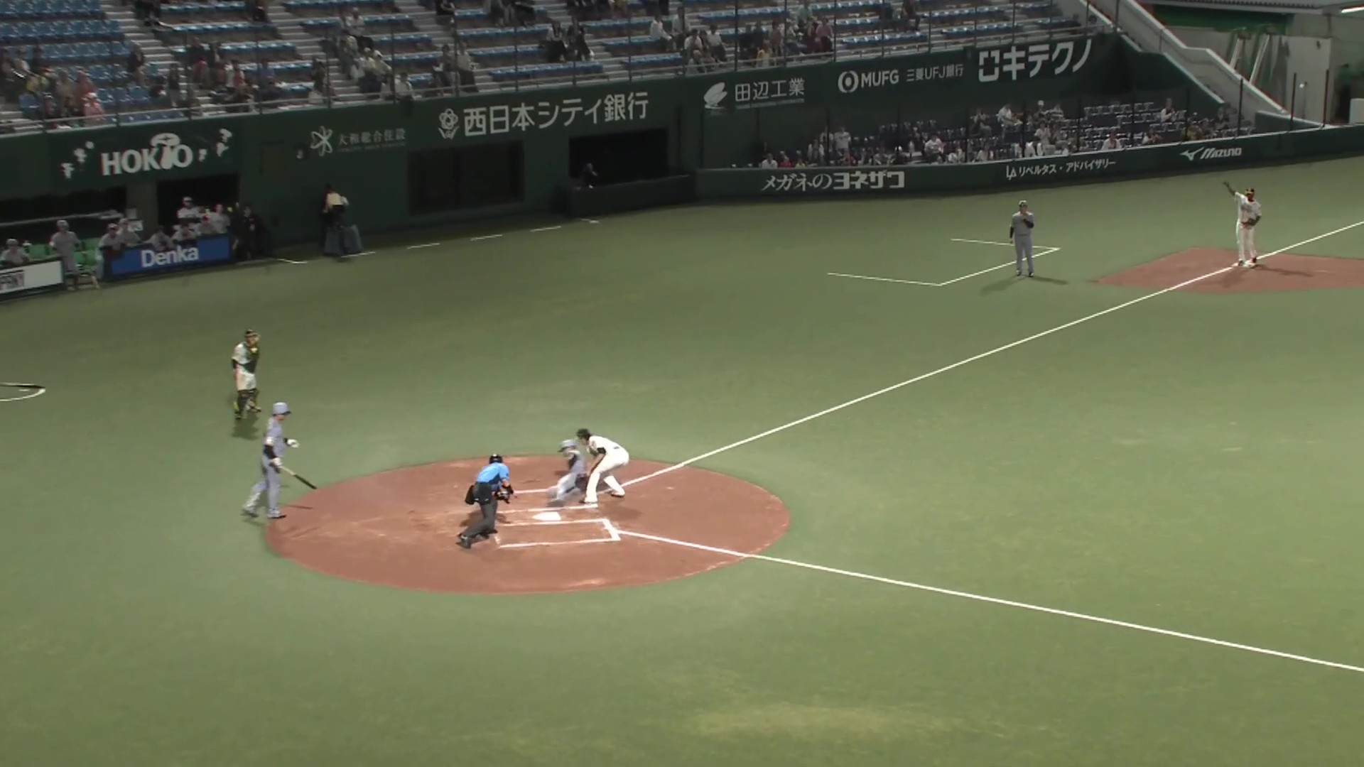 【ファーム】ホークス・藤田悠太郎と木村大成が素早い連携で追加点を阻止!! 2026年6月12日 福岡ソフトバンクホークス 対 阪神タイガース