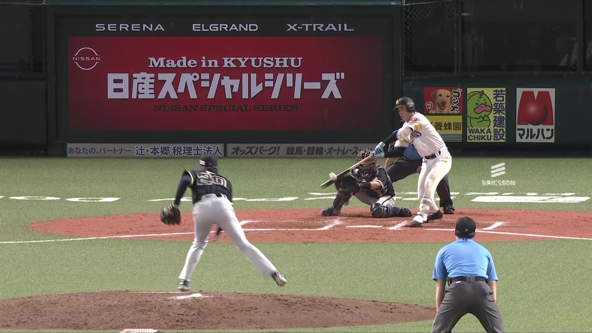 【ファーム】外の球をうまく運んだ!! ホークス・藤野恵音のタイムリーヒットで追加点!! 2026年7月9日 福岡ソフトバンクホークス 対 オリックス・バファローズ