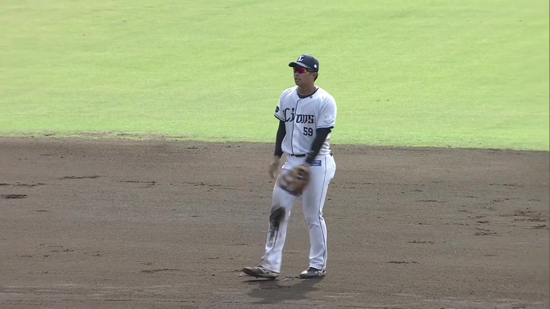 【ファーム】ナイスプレー!! ライオンズ・横田蒼和 三遊間の打球を逆シングルで処理しアウトを奪う!! 2026年7月18日 埼玉西武ライオンズ 対 オイシックス新潟アルビレックスBC