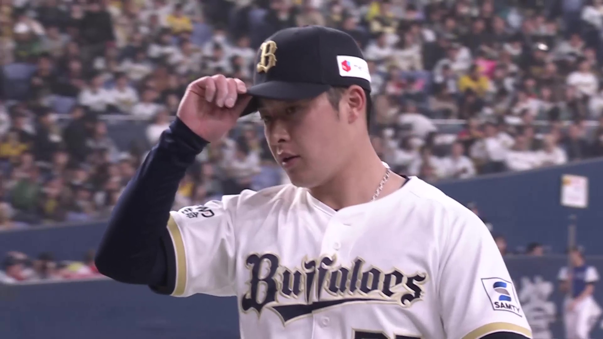 【8回表】状態は万全!! バファローズ・吉田輝星 ランナーを背負うも1回を無失点に抑える!! 2026年3月20日 オリックス・バファローズ 対 阪神タイガース