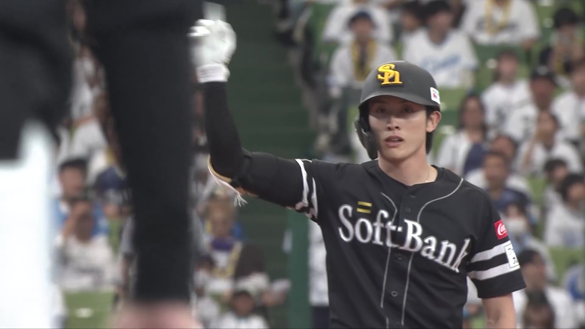 【5回表】ホークス・周東佑京 左中間へ運ぶタイムリー2ベースヒットで同点に追いつく!! 2026年5月5日 埼玉西武ライオンズ 対 福岡ソフトバンクホークス