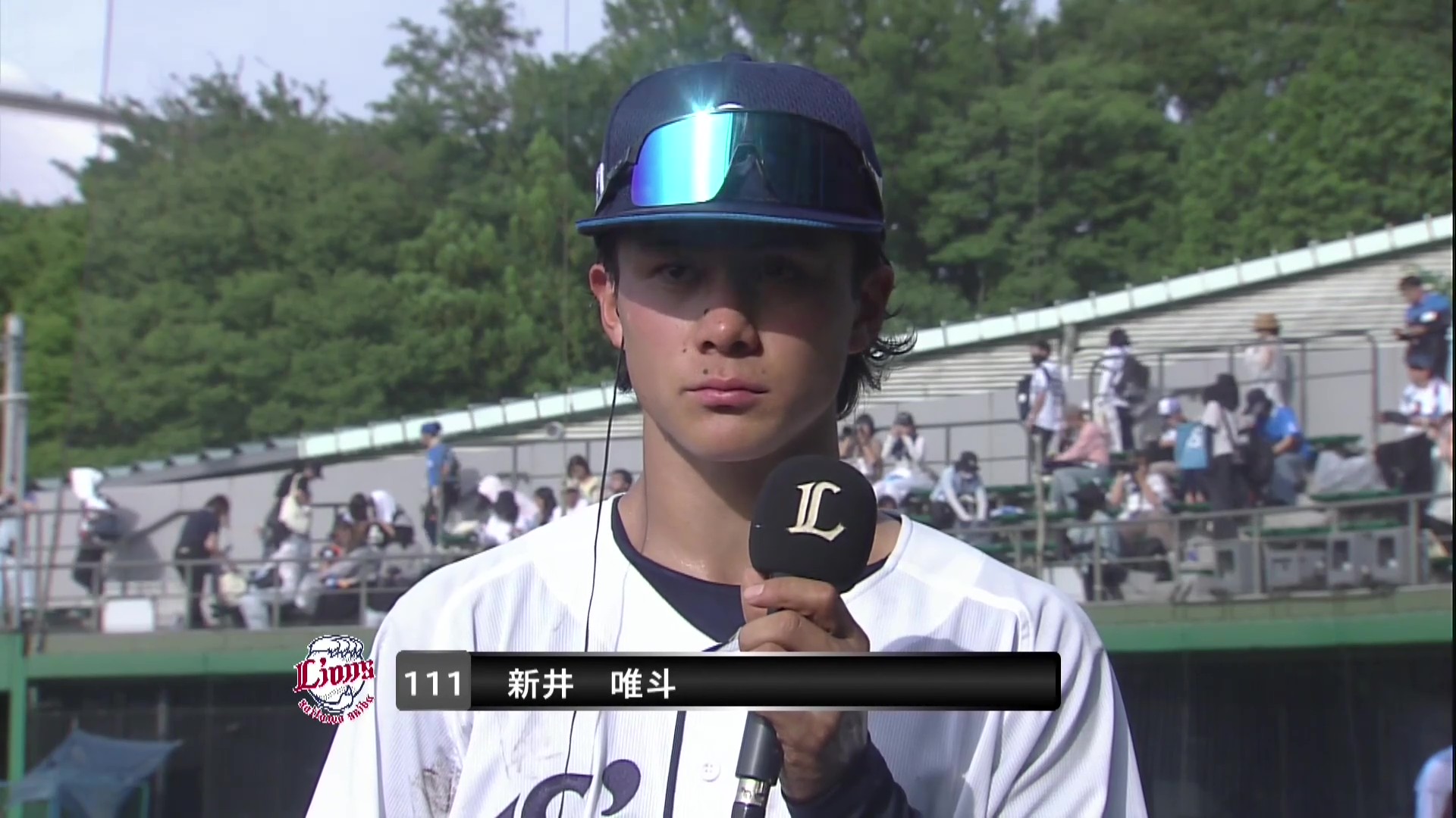 【ファーム】ライオンズ・新井唯斗選手 若獅子リフレクション 7月11日 埼玉西武ライオンズ 対 横浜DeNAベイスターズ