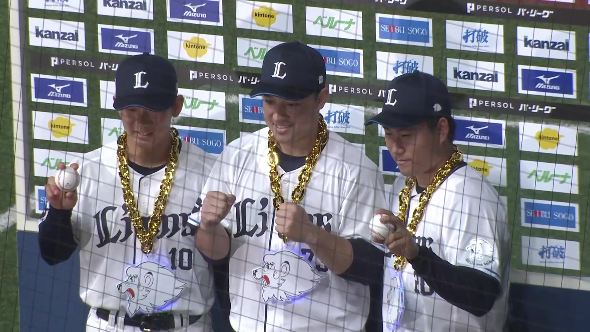 ライオンズ・小島大河選手・岩城颯空投手・林安可選手ヒーローインタビュー 3月31日 埼玉西武ライオンズ 対 オリックス・バファローズ