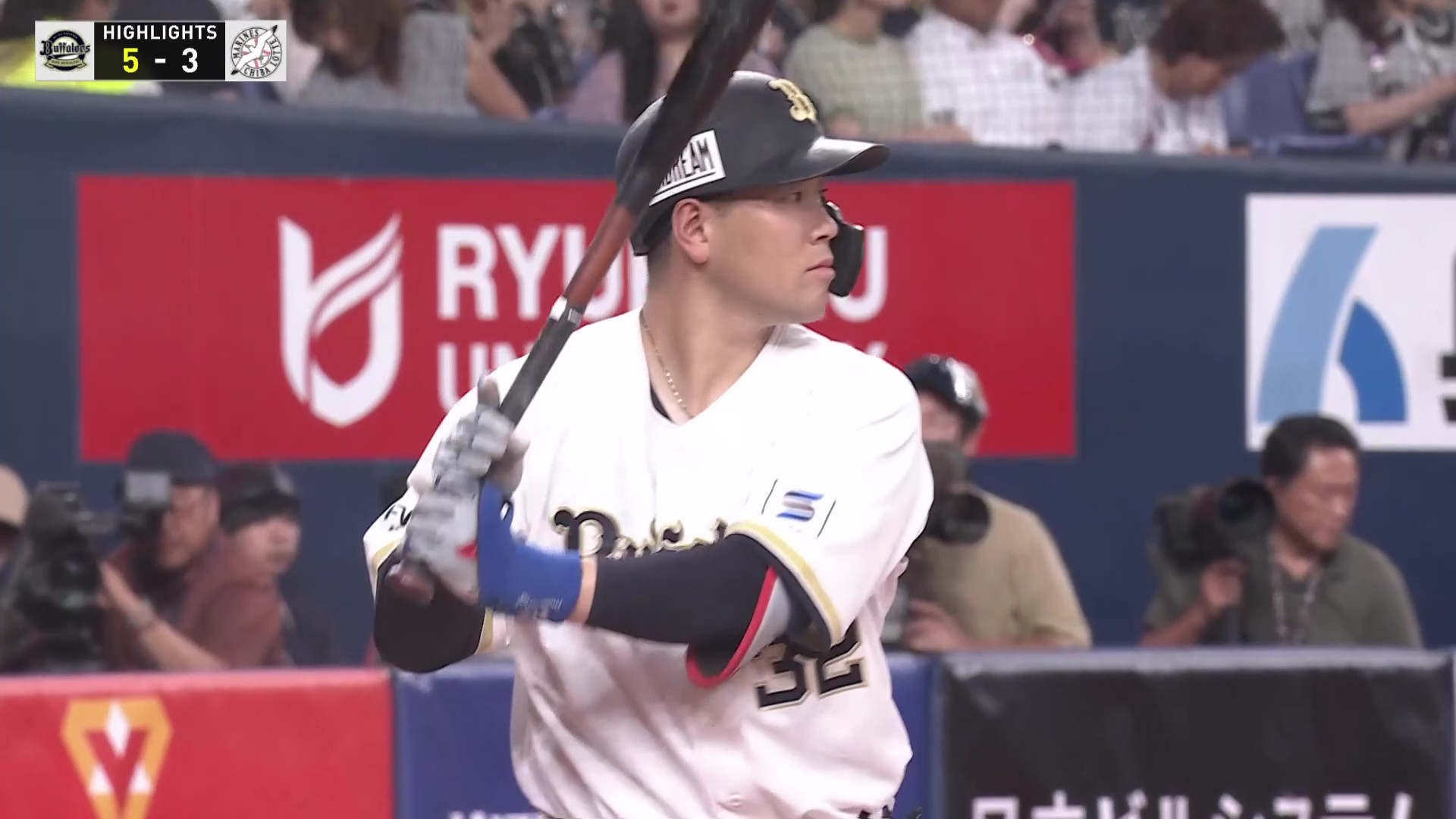 7月25日 オリックス・バファローズ 対 千葉ロッテマリーンズ ハイライト