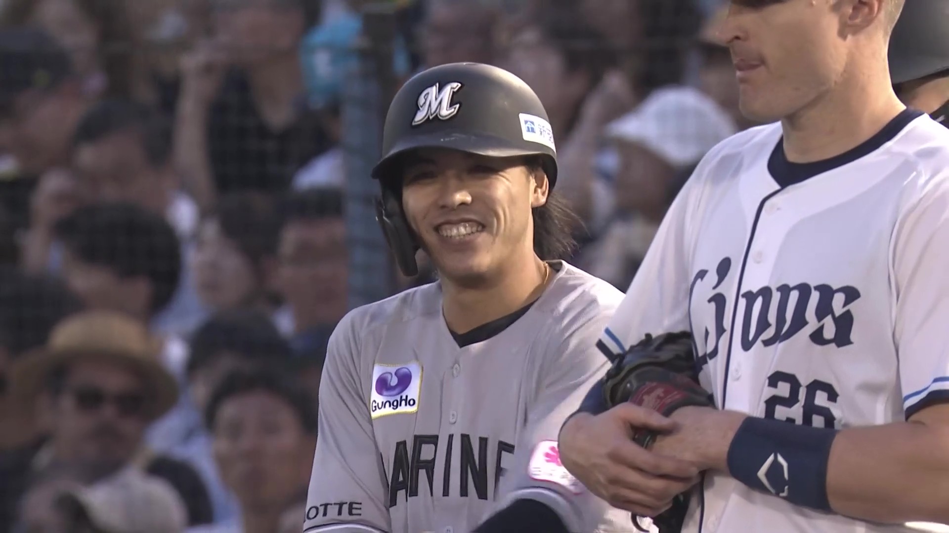 【3回表】マリーンズ・小川龍成 地元凱旋!! センターへのタイムリーヒットを放ち先制!! 2026年5月19日 埼玉西武ライオンズ 対 千葉ロッテマリーンズ