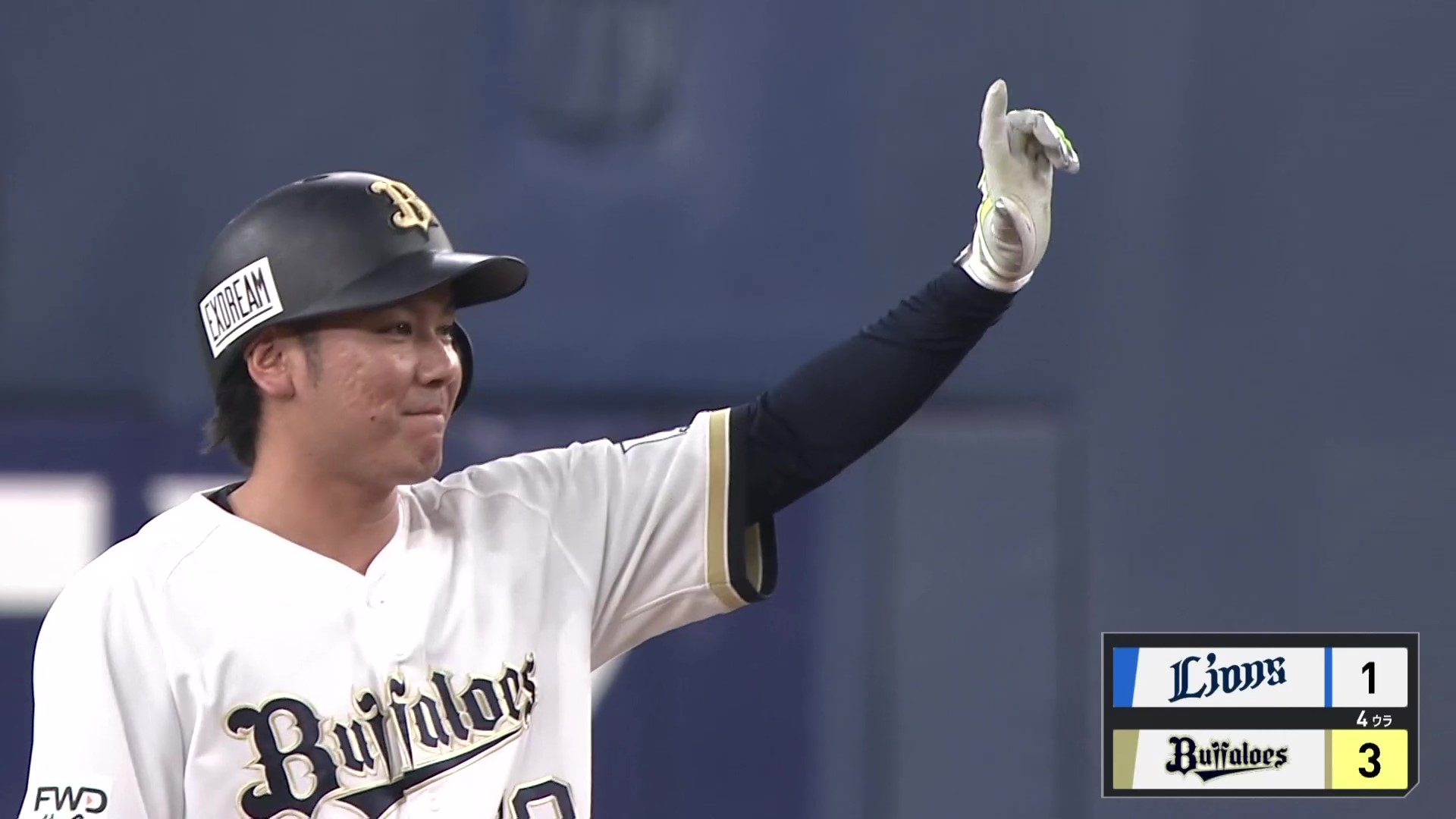 【4回裏】変化球を上手く捉えた!! バファローズ・大城滉二 三遊間を破るタイムリーヒットで追加点!! 2026年4月16日 オリックス・バファローズ 対 埼玉西武ライオンズ