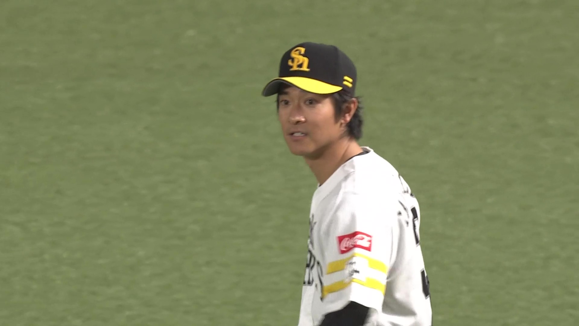 【1回表】投手を救う好プレー!! ホークス・柳町達 フェンス際の打球をジャンピングキャッチ!! 2026年3月20日 福岡ソフトバンクホークス 対 広島東洋カープ