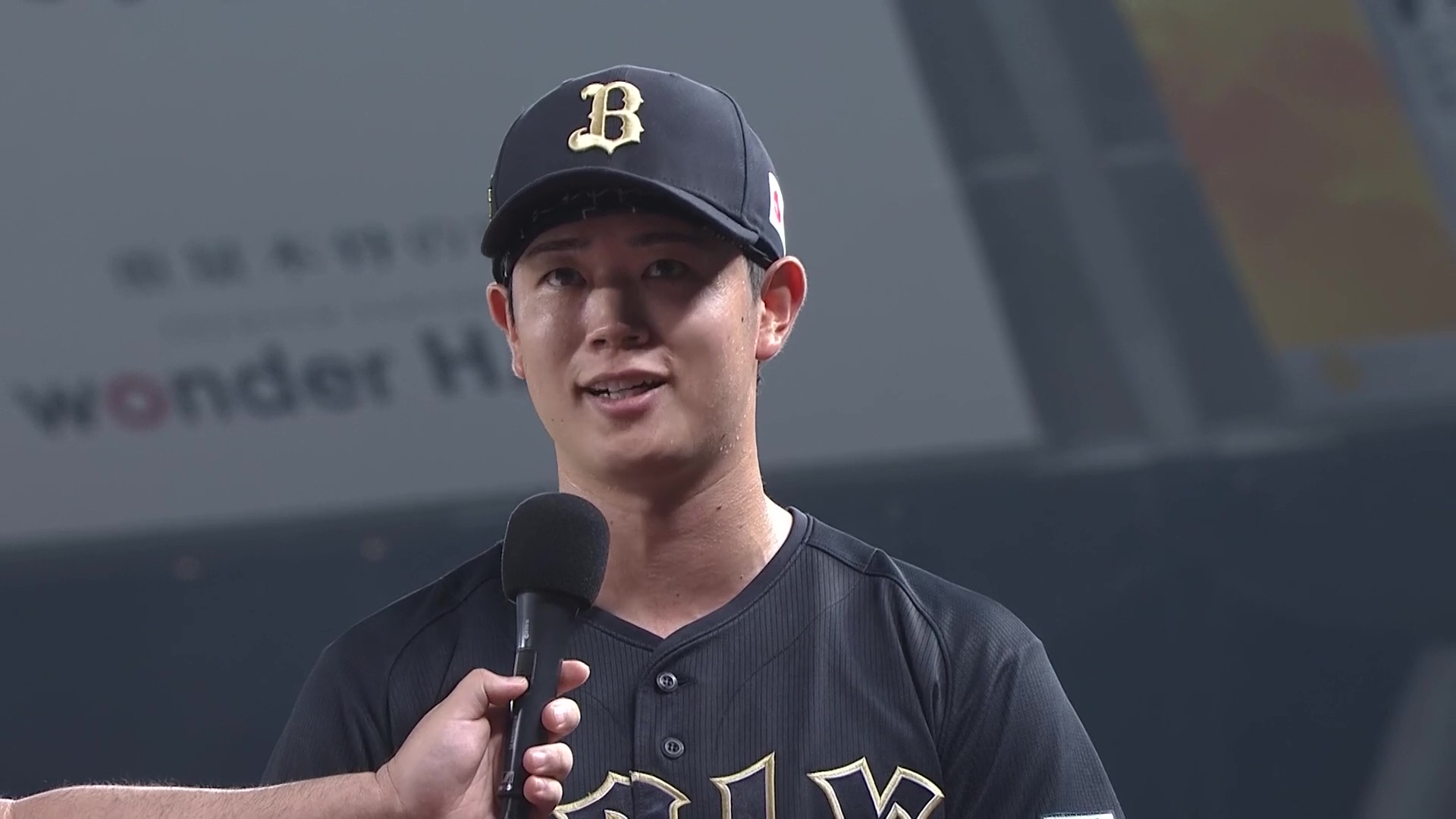 バファローズ・太田椋選手ヒーローインタビュー 7月31日 埼玉西武ライオンズ 対 オリックス・バファローズ