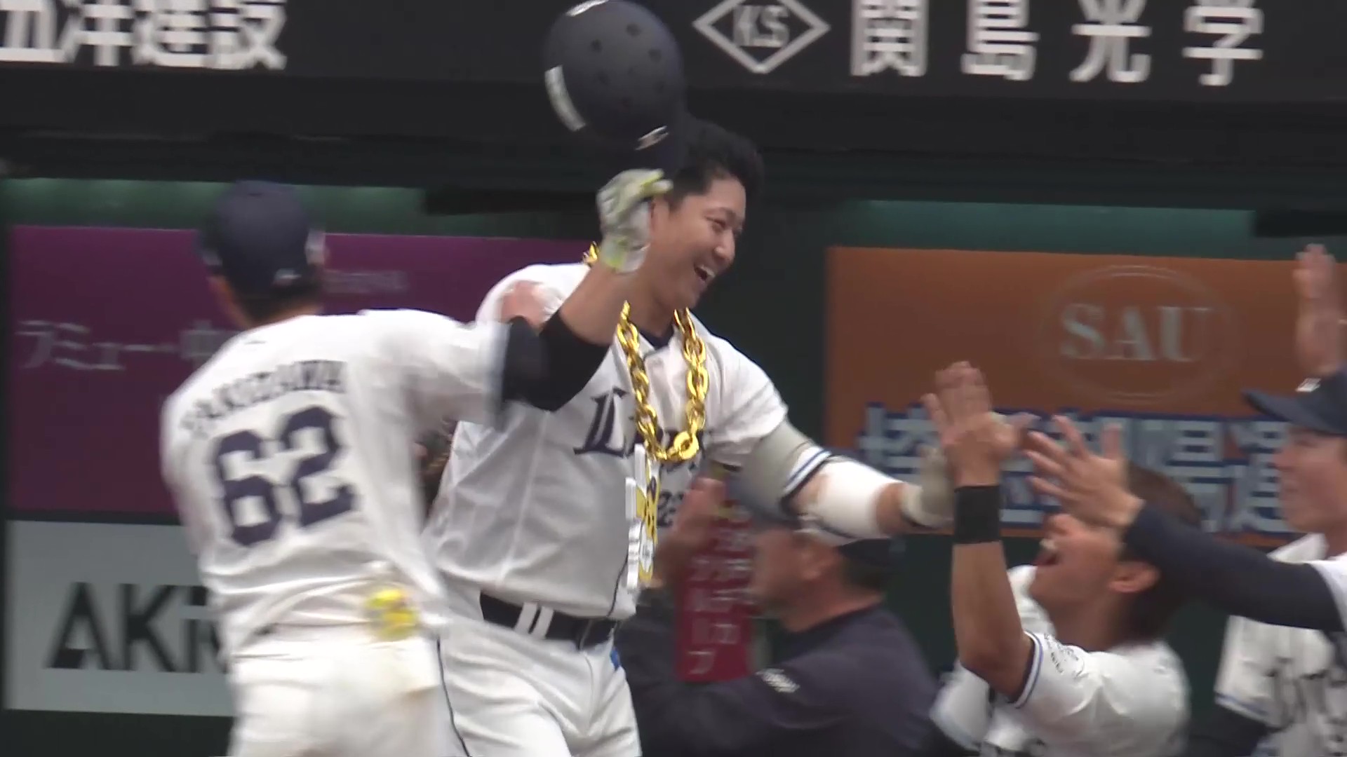 【2回裏】今季第1号!! ライオンズ・古賀悠斗 レフトスタンドへの先制3ランホームラン!! 2026年5月5日 埼玉西武ライオンズ 対 福岡ソフトバンクホークス