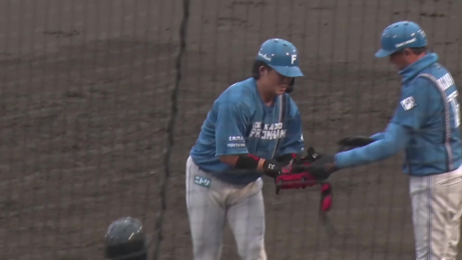 【ファーム】高めの球をレフト前へ!! ファイターズ・進藤勇也のタイムリーで同点に追いつく!! 2026年3月26日 東北楽天ゴールデンイーグルス 対 北海道日本ハムファイターズ