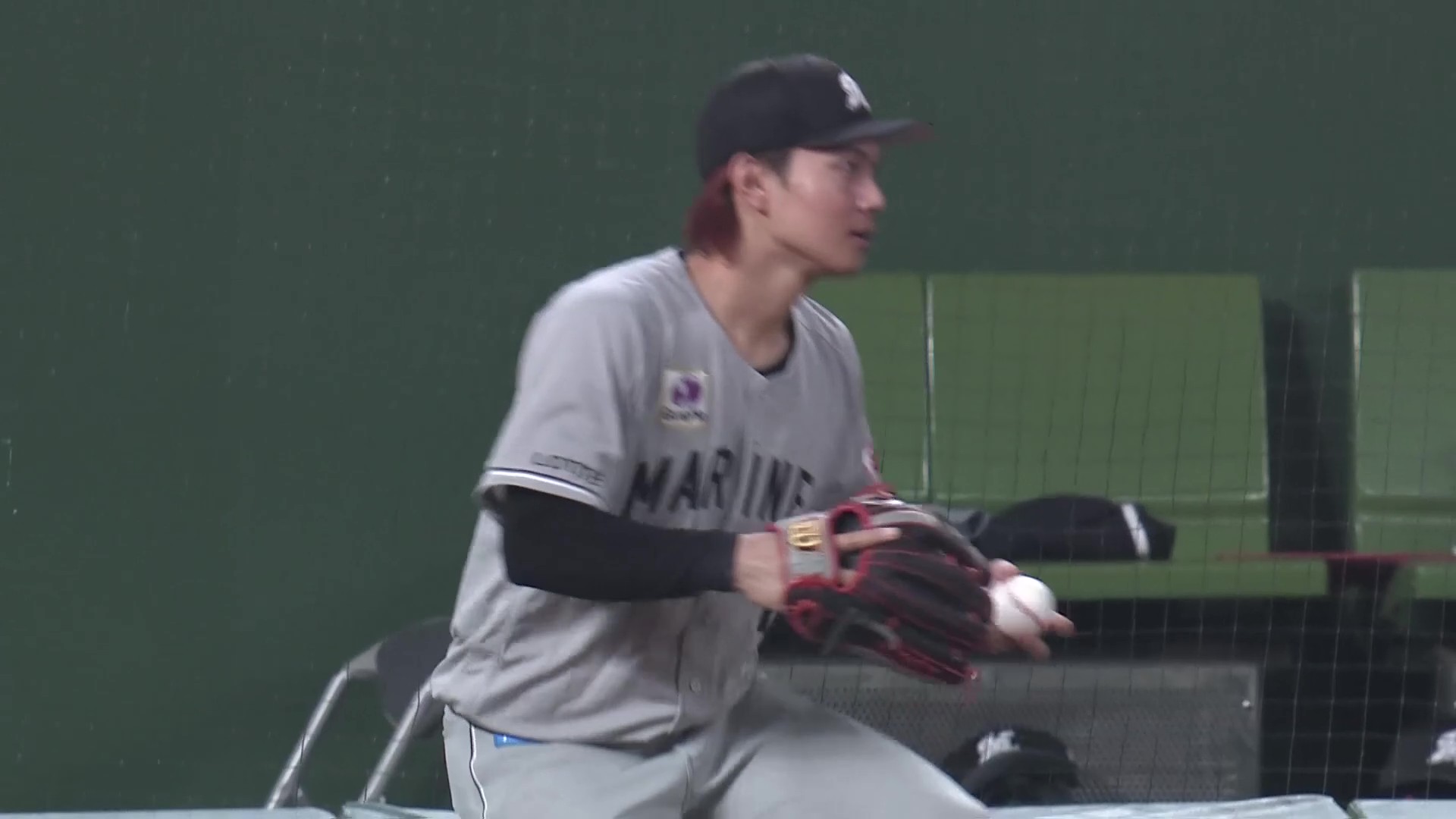 【7回裏】好守で魅せる!! マリーンズ・藤原恭大 ネット際のファウルフライをナイスキャッチ!! 2026年7月14日 埼玉西武ライオンズ 対 千葉ロッテマリーンズ