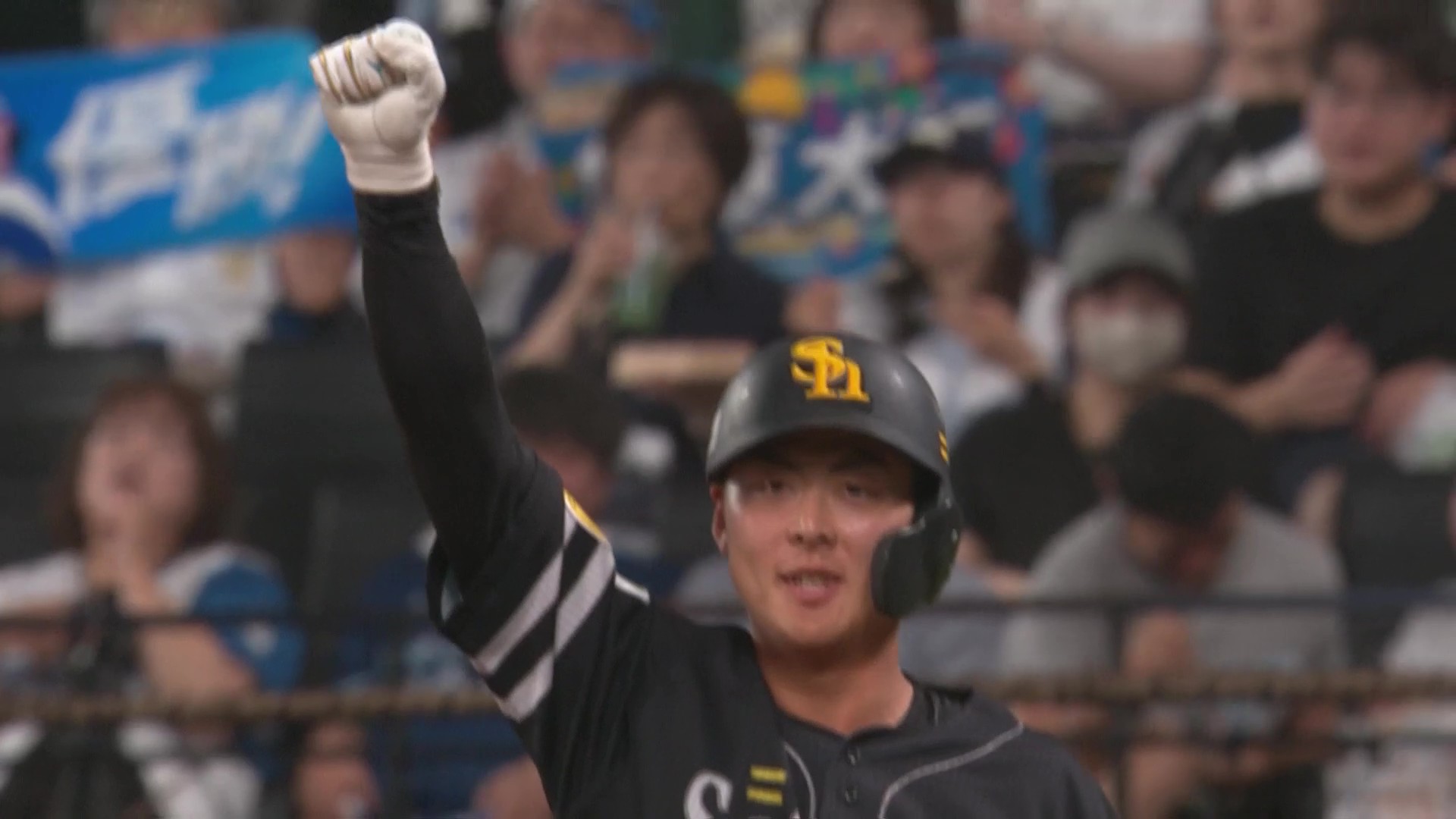 【4回表】昇格即スタメン起用に応える!! ホークス・石塚綜一郎 レフトへ逆転の2点タイムリーヒット!! 2026年6月19日 北海道日本ハムファイターズ 対 福岡ソフトバンクホークス