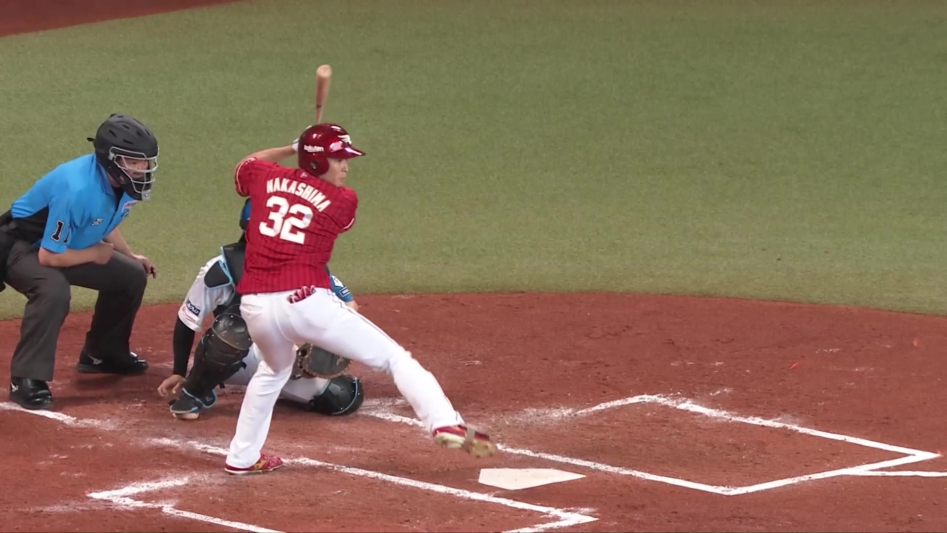【2回表】3連打で追加点!! イーグルス・中島大輔 ライト線を破るタイムリー2ベース!! 2026年8月8日 北海道日本ハムファイターズ 対 東北楽天ゴールデンイーグルス