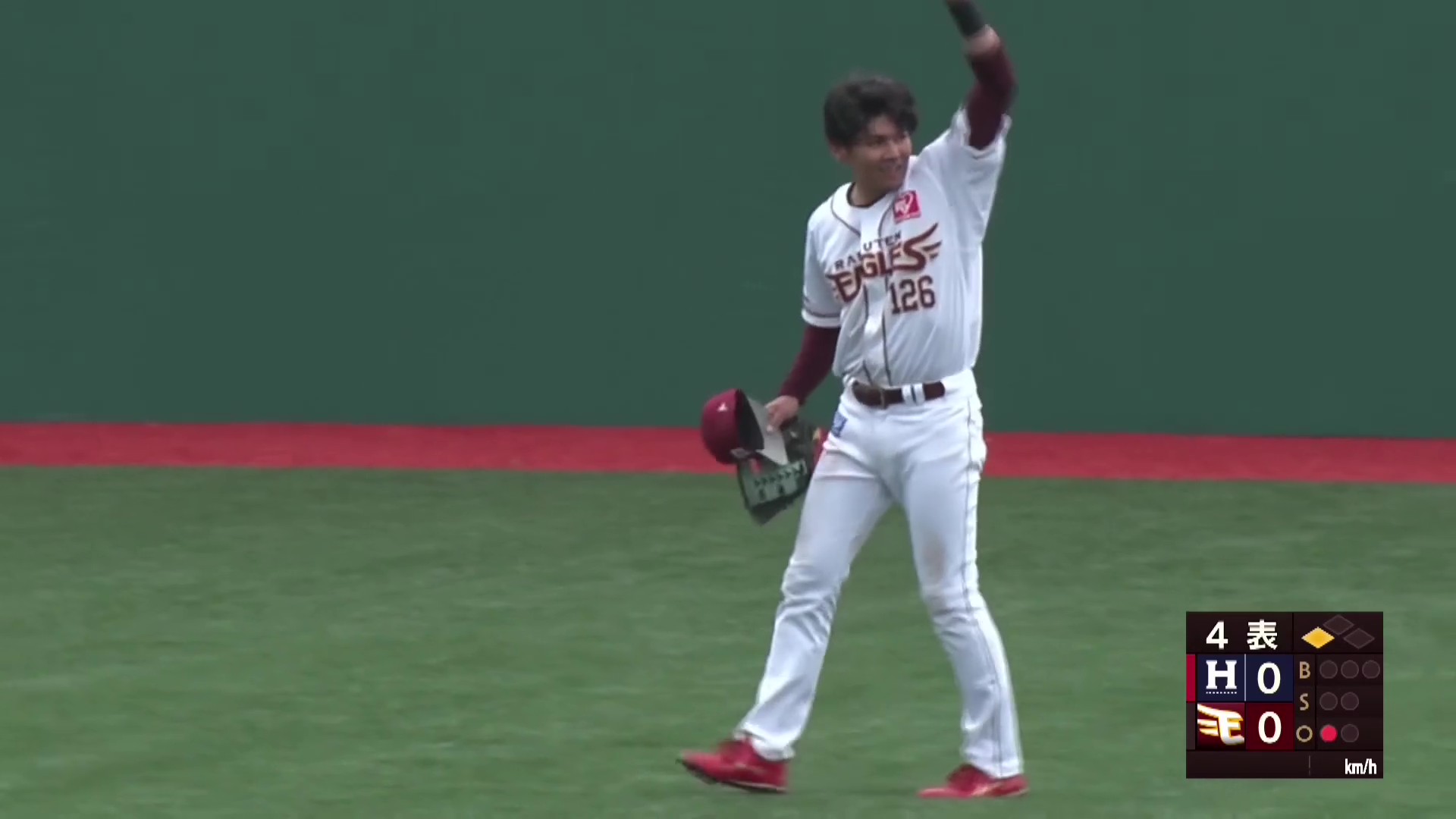 【ファーム】先制点を防ぐ!! イーグルス・幌村黛汰 センターライナーをダイビングキャッチ!! 2026年6月25日 東北楽天ゴールデンイーグルス 対 ハヤテベンチャーズ静岡