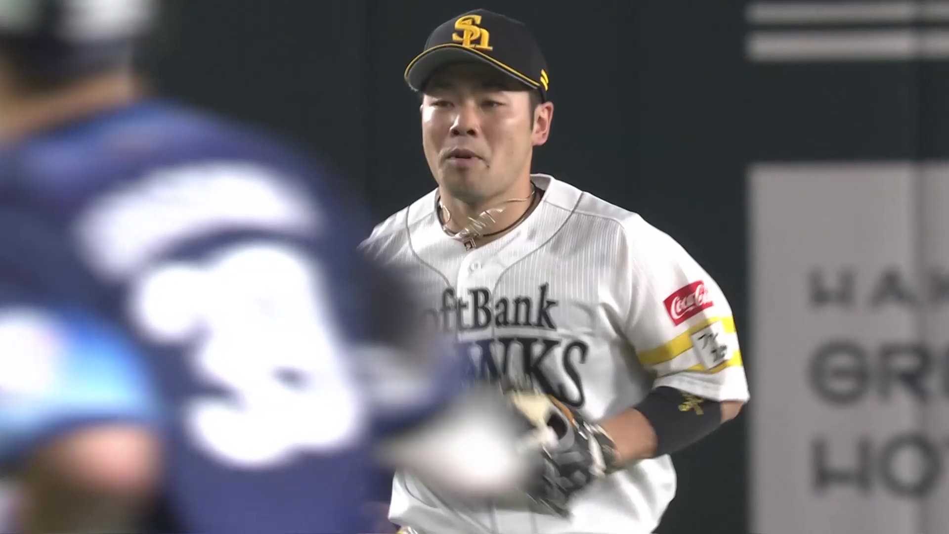 【4回表】球際の強さを見せる!! ホークス・近藤健介 レフト前へのフライを掴み取るファインプレー!! 2026年5月12日 福岡ソフトバンクホークス 対 埼玉西武ライオンズ