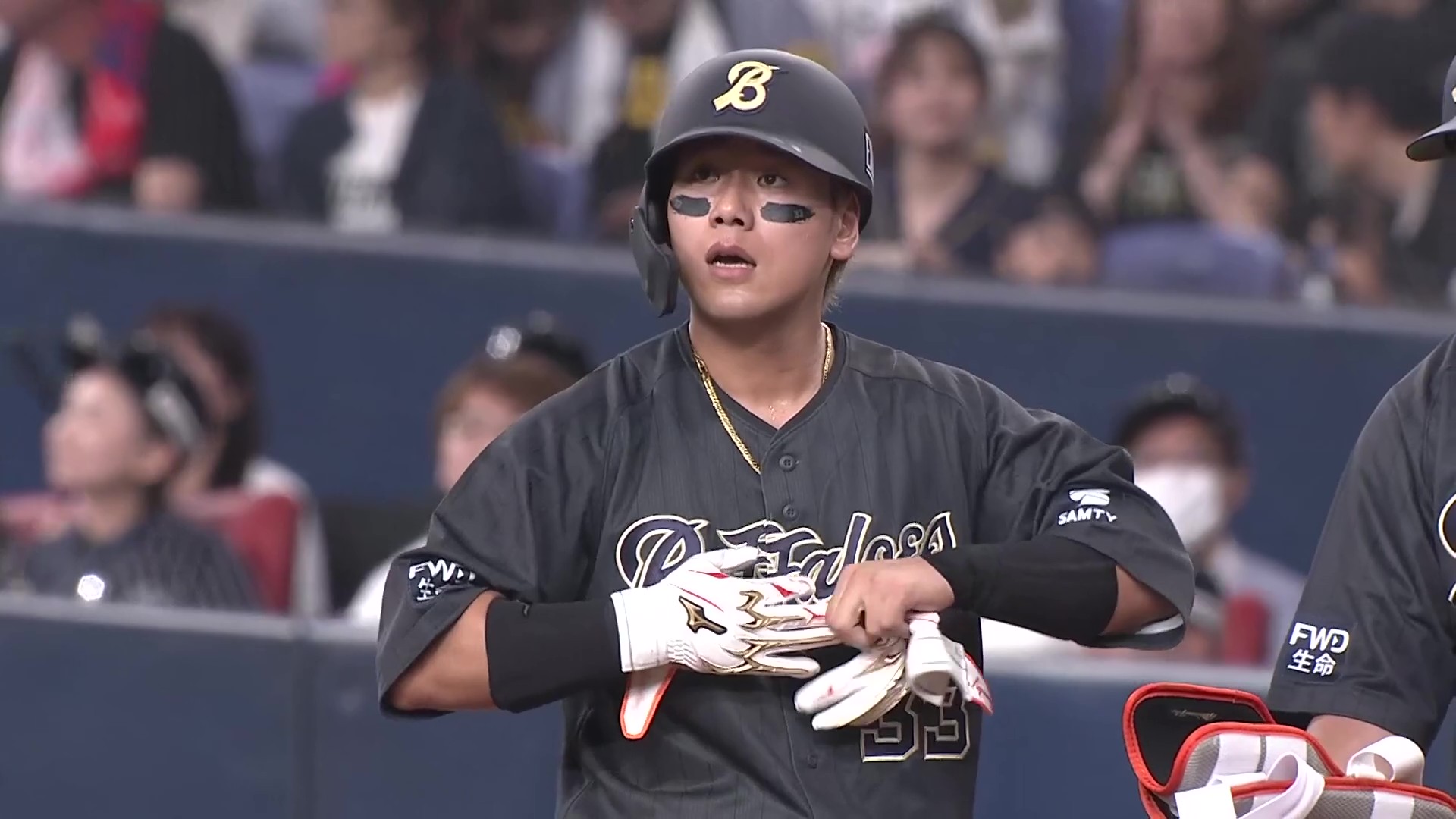 【4回裏】同点の一打!! バファローズ・杉澤龍 ライトへのタイムリーヒットを放つ!! 2026年6月14日 オリックス・バファローズ 対 阪神タイガース