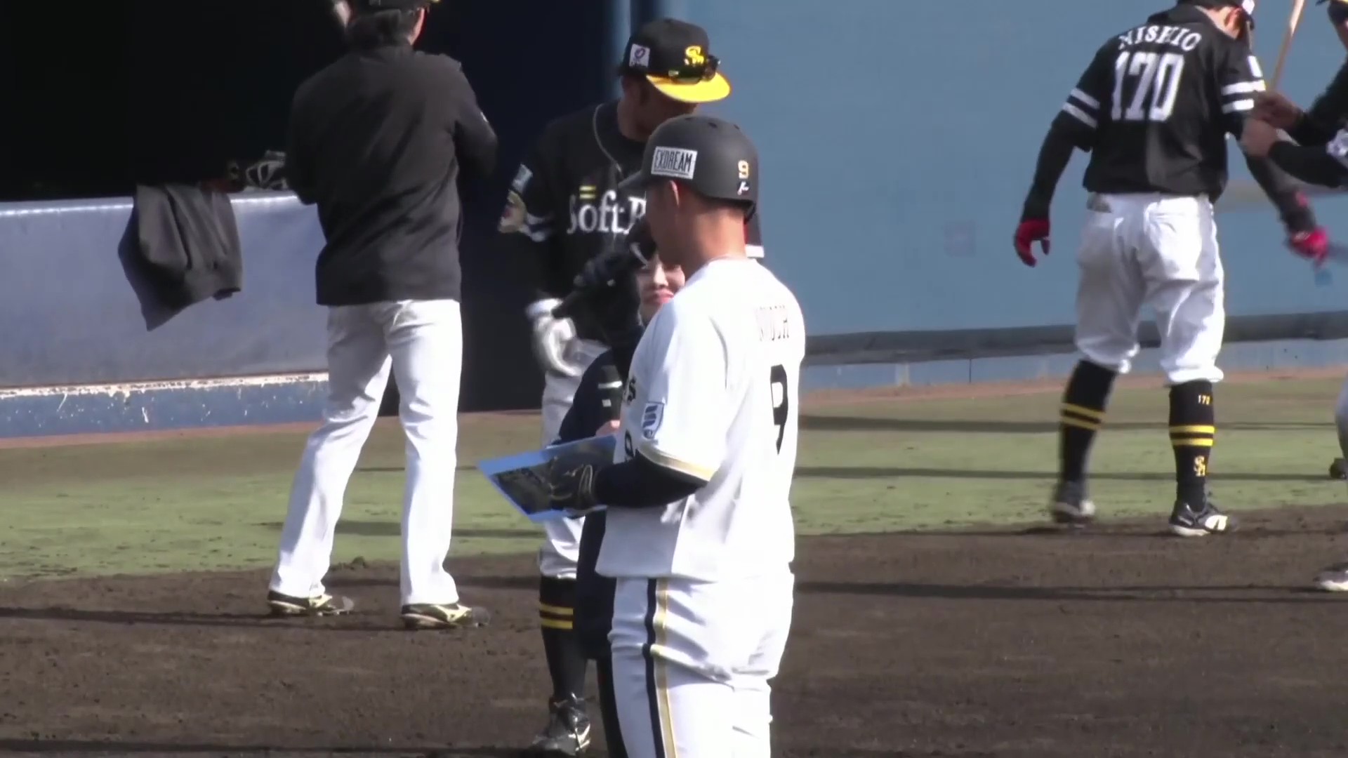 【ファーム】バファローズ・野口智哉選手ヒーローインタビュー 3月14日 オリックス・バファローズ 対 福岡ソフトバンクホークス