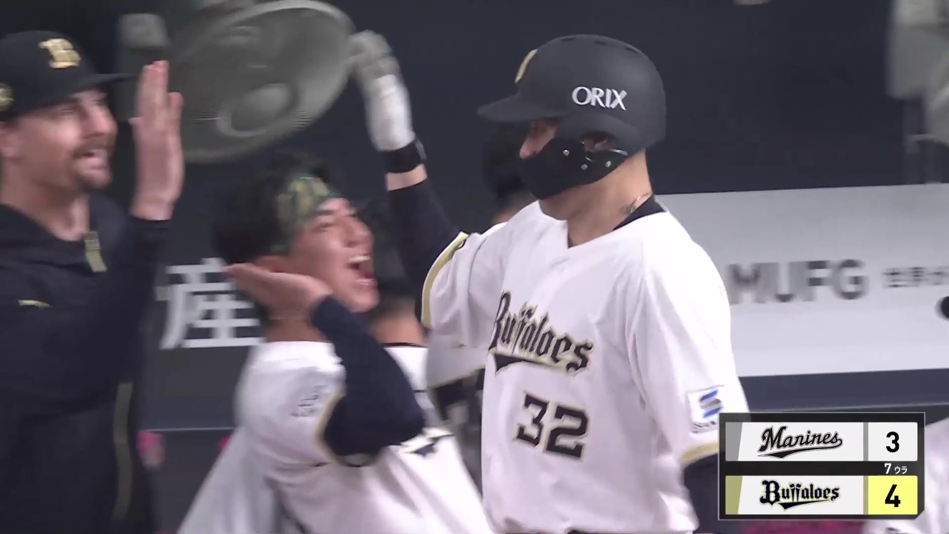 【7回裏】特大アーチ!! バファローズ・福永奨 レフトへ勝ち越しとなる今季第1号ソロホームランを放つ!! 2026年7月25日 オリックス・バファローズ 対 千葉ロッテマリーンズ