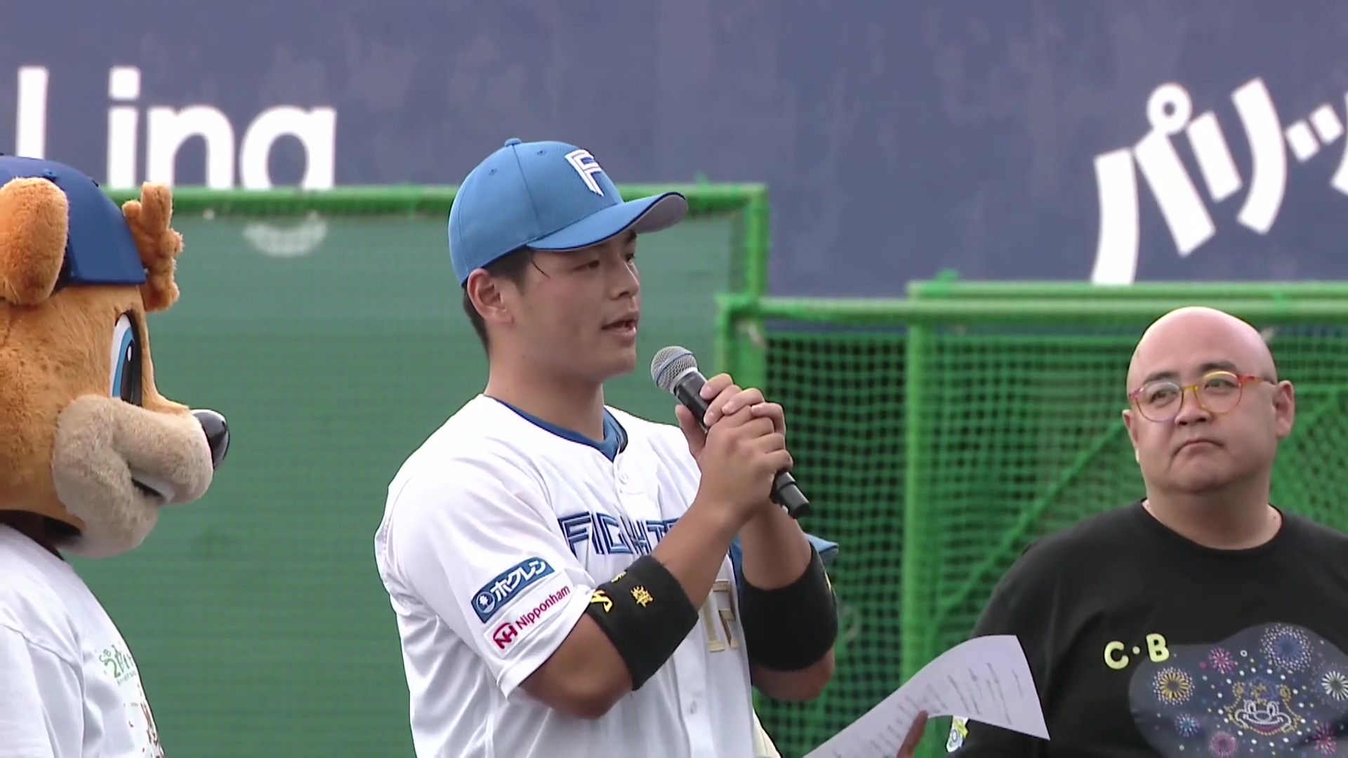 【ファーム】 ファイターズ・日渡騰輝選手 ヒーローインタビュー 7月18日 北海道日本ハムファイターズ 対 横浜DeNAベイスターズ