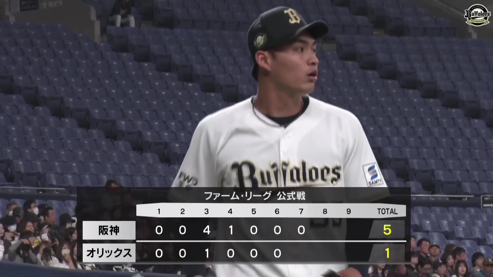 【ファーム】流れを作る投球!! バファローズ・佐藤一磨 2イニングを無失点に抑える!! 2026年3月24日 オリックス・バファローズ 対 阪神タイガース