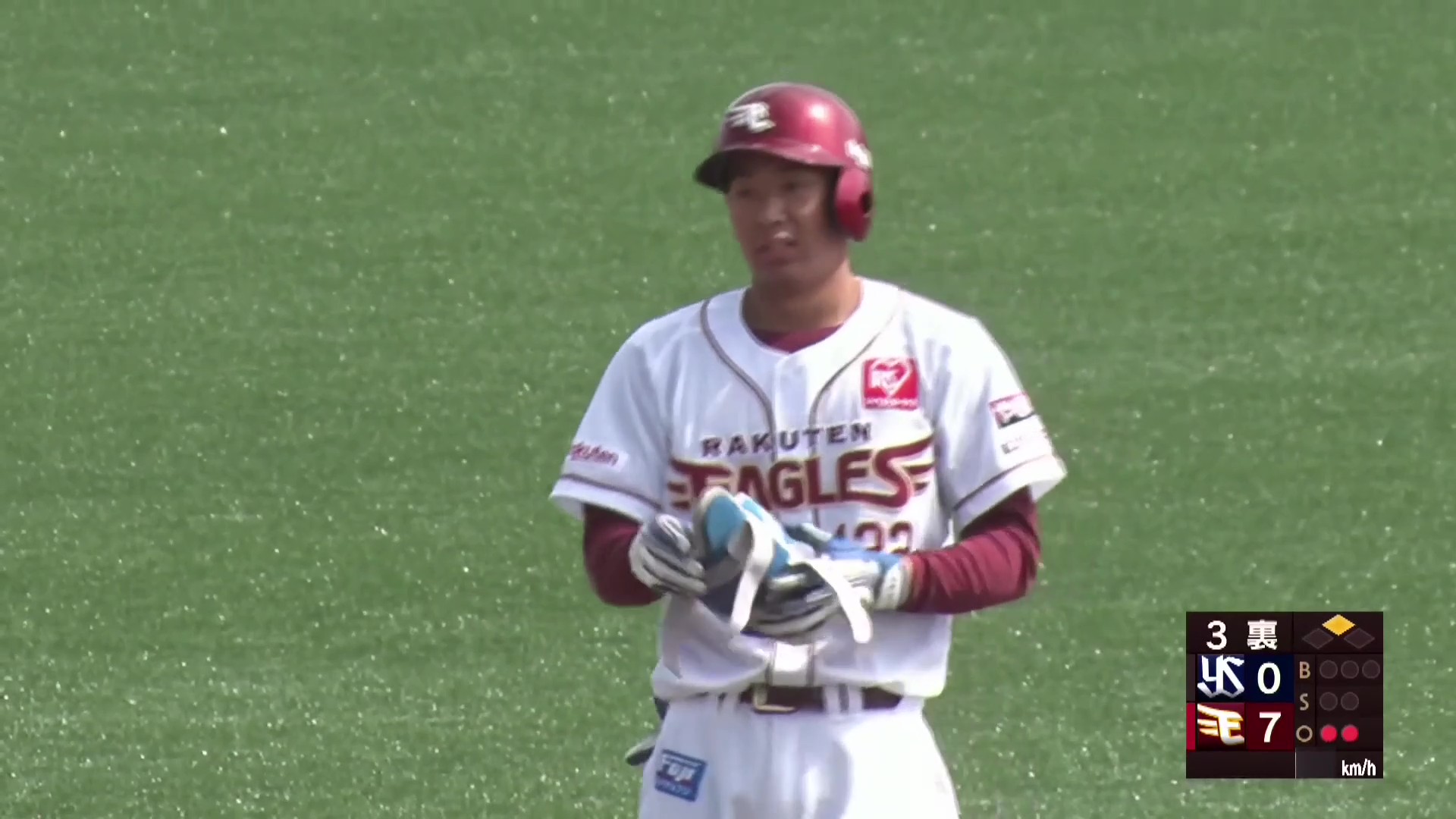 【ファーム】打撃でアピール!! イーグルス・岸本佑也 レフト線への2点タイムリー2ベースで点差を広げる!! 2026年4月15日 東北楽天ゴールデンイーグルス 対 東京ヤクルトスワローズ