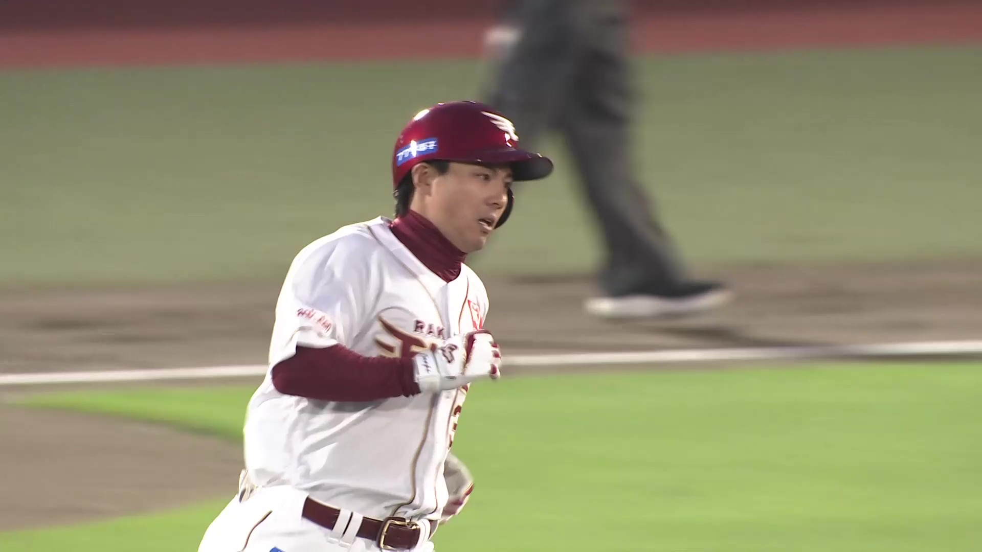 【3回裏】低弾道で運んだ!! イーグルス・佐藤直樹 左中間への今季第4号ソロHRで同点!! 2026年5月22日 東北楽天ゴールデンイーグルス 対 千葉ロッテマリーンズ