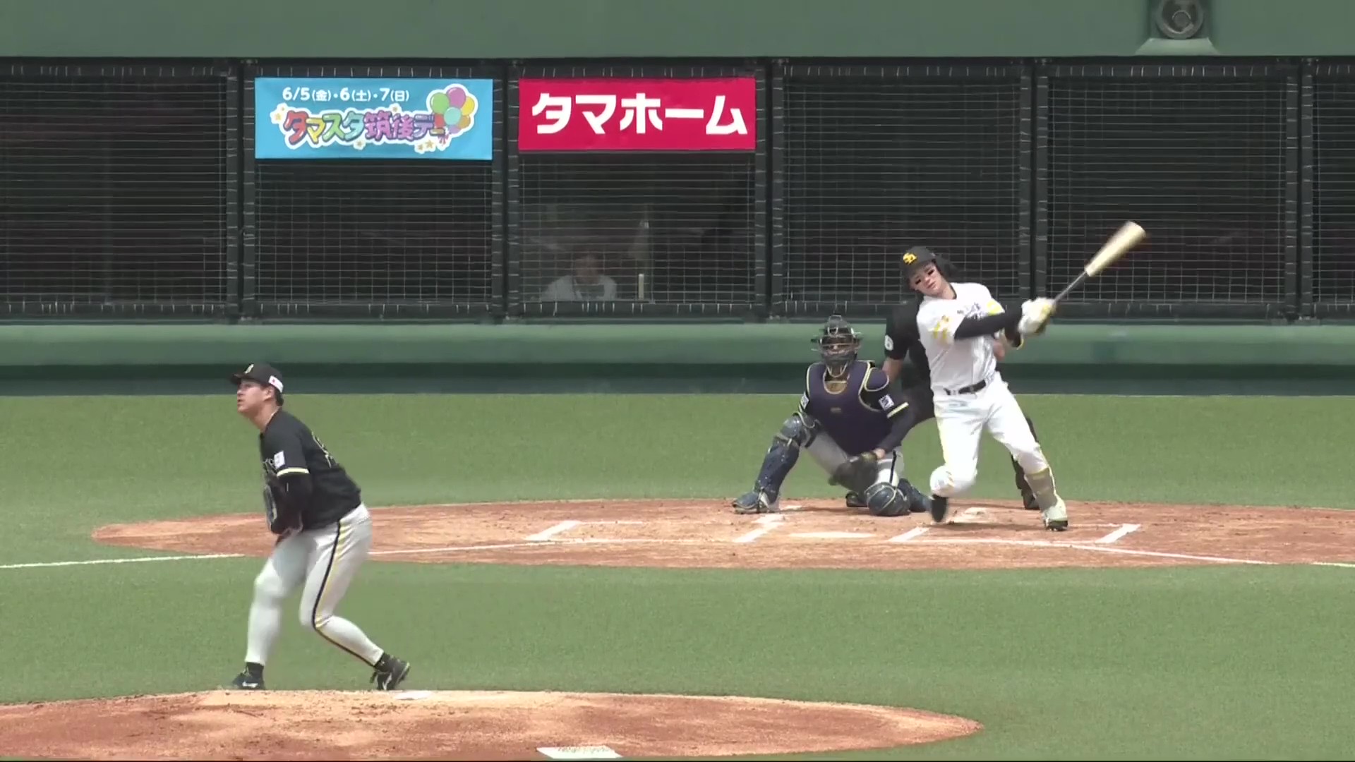 【ファーム】復帰後初打席で2ベースヒット!! ホークス・正木智也 一軍昇格へ猛アピール!! 2026年5月4日 福岡ソフトバンクホークス 対 オリックス・バファローズ