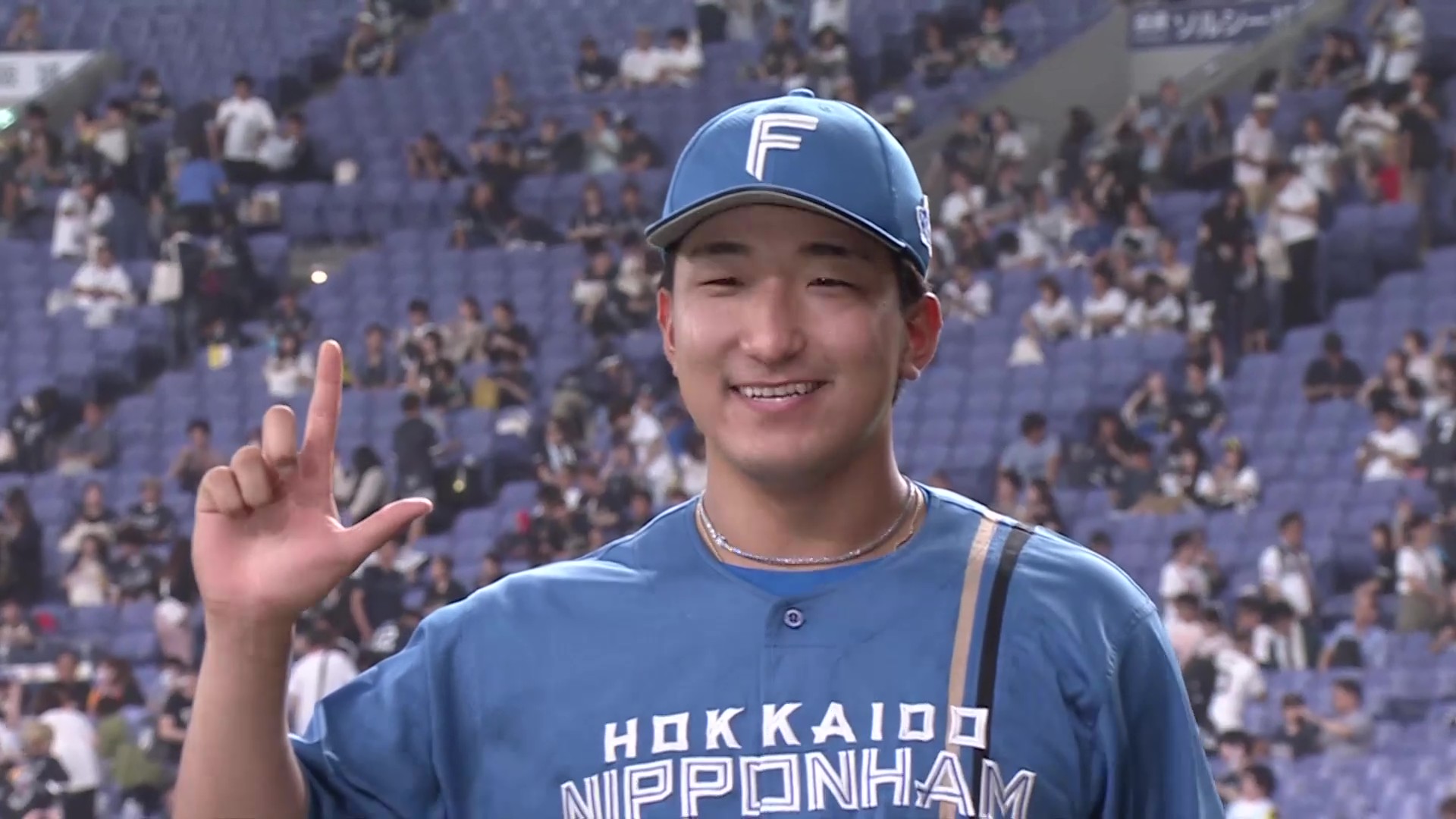 ファイターズ・有薗直輝選手ヒーローインタビュー 8月15日 オリックス・バファローズ 対 北海道日本ハムファイターズ