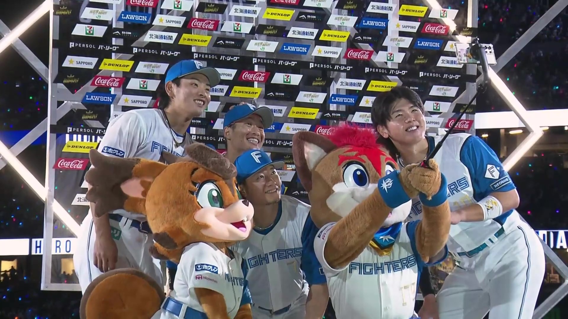 ファイターズ・野村佑希選手・奈良間大己選手・清水優心選手・西川遥輝選手ヒーローインタビュー 4月2日 北海道日本ハムファイターズ 対 千葉ロッテマリーンズ