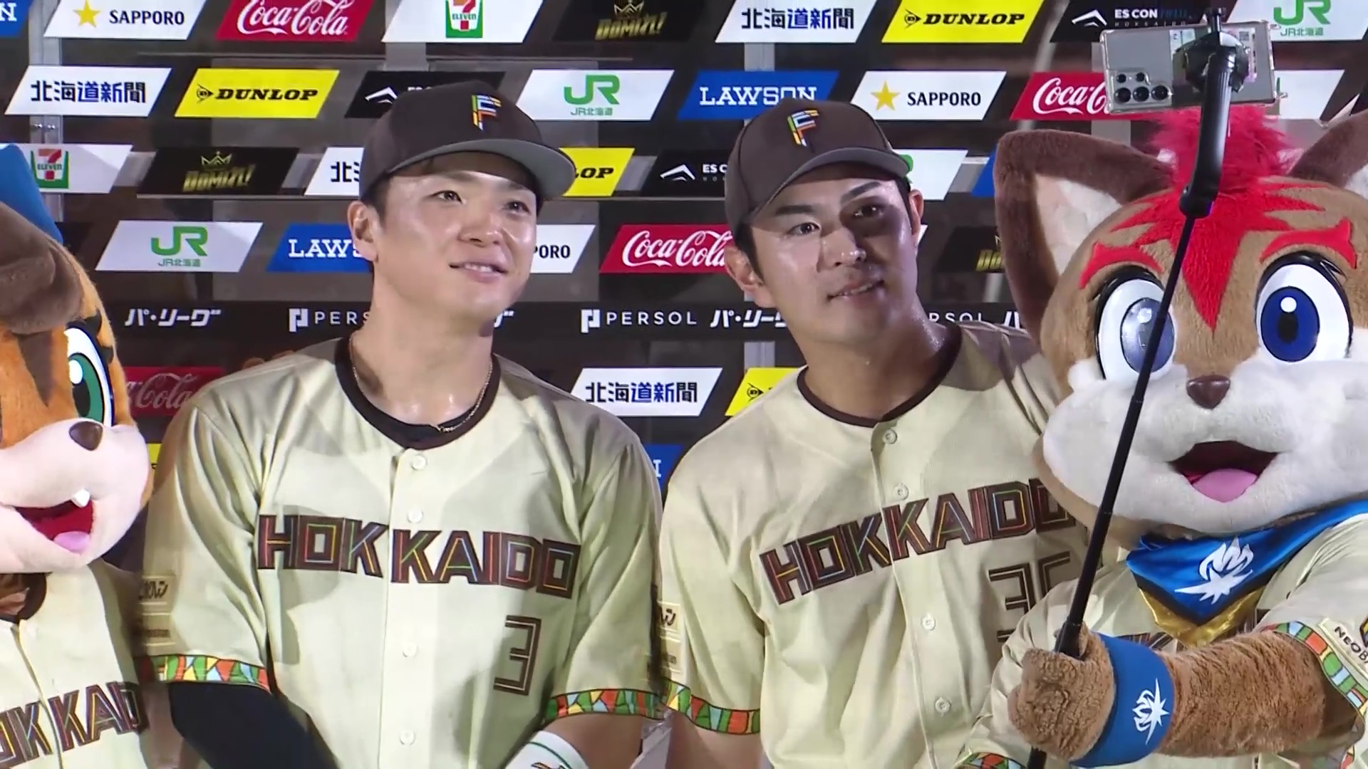 ファイターズ・郡司裕也選手・宮崎一樹選手ヒーローインタビュー 7月11日 北海道日本ハムファイターズ 対 埼玉西武ライオンズ