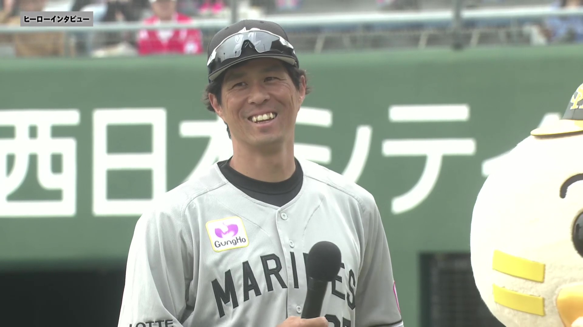 【ファーム】マリーンズ・岡大海選手 ヒーローインタビュー 4月28日 福岡ソフトバンクホークス 対 千葉ロッテマリーンズ