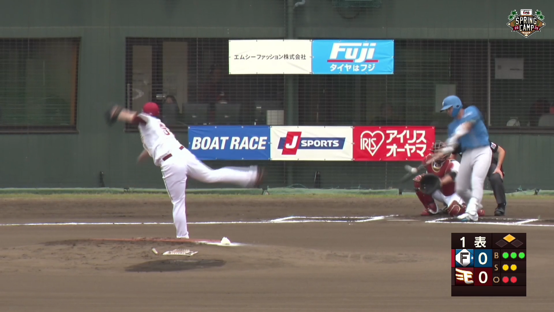 【練習試合】今日も4番の一打で先制!! ファイターズ・郡司裕也のタイムリーヒット!! 2026年2月15日 東北楽天ゴールデンイーグルス 対 北海道日本ハムファイターズ