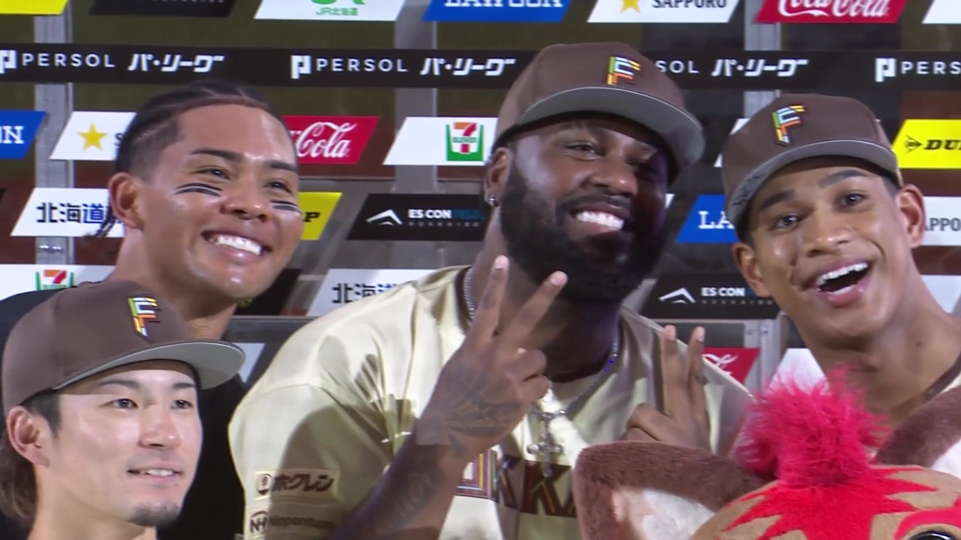 ファイターズ・水谷瞬選手・水野達稀選手・レイエス選手・万波中正選手ヒーローインタビュー 7月2日 北海道日本ハムファイターズ 対 オリックス・バファローズ