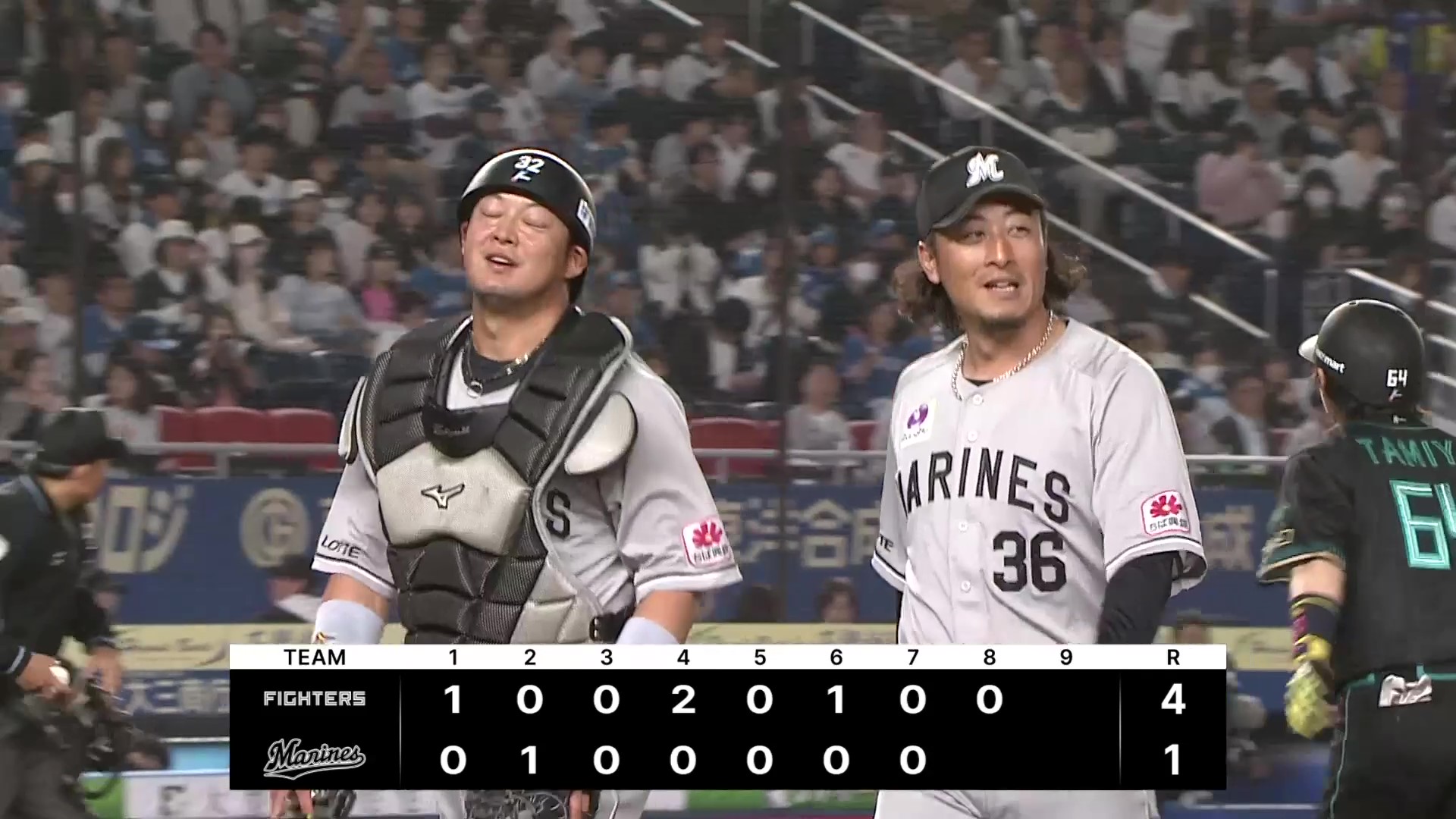 【8回表】抜群の投球!! マリーンズ・坂本光士郎 1回2奪三振無失点の好投で流れを呼ぶ!! 2026年4月14日 千葉ロッテマリーンズ 対 北海道日本ハムファイターズ