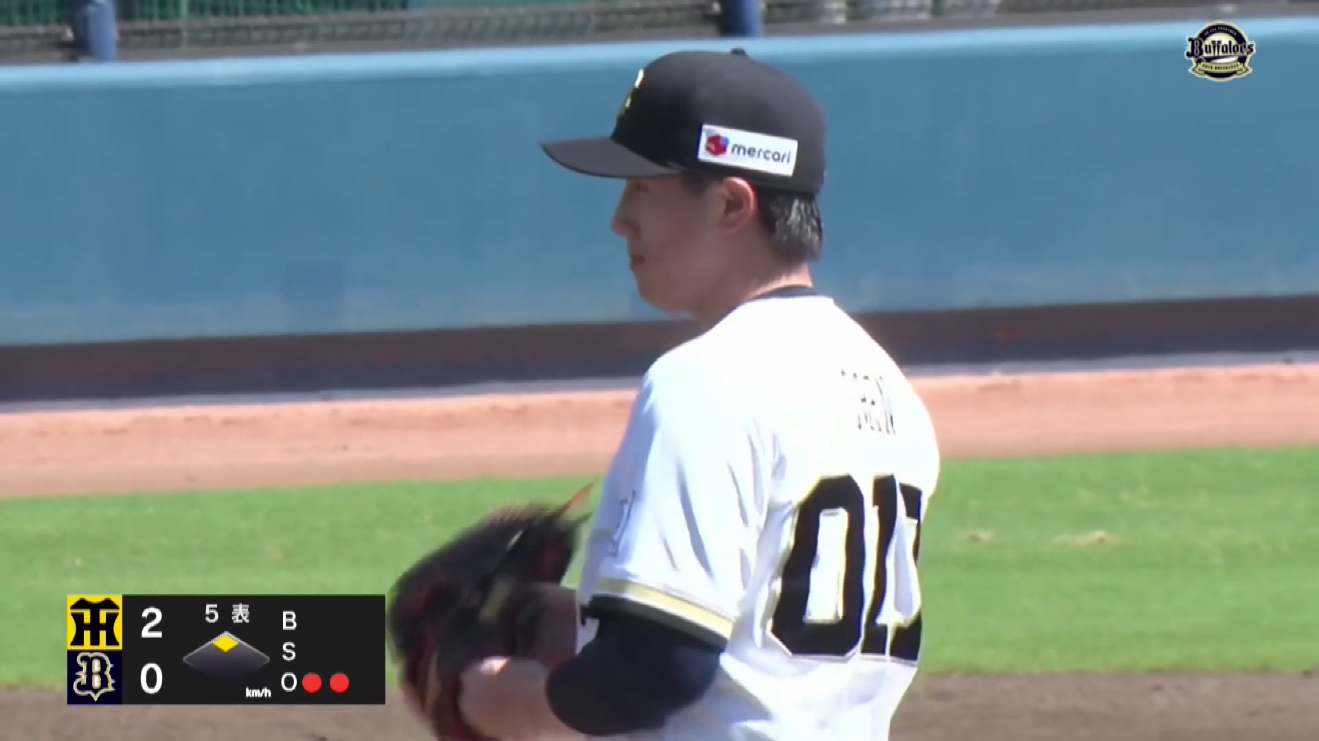 【ファーム】バファローズ・陳睦衡 今季初登板で2イニングを無失点に抑える!! 2026年7月10日 オリックス・バファローズ 対 阪神タイガース