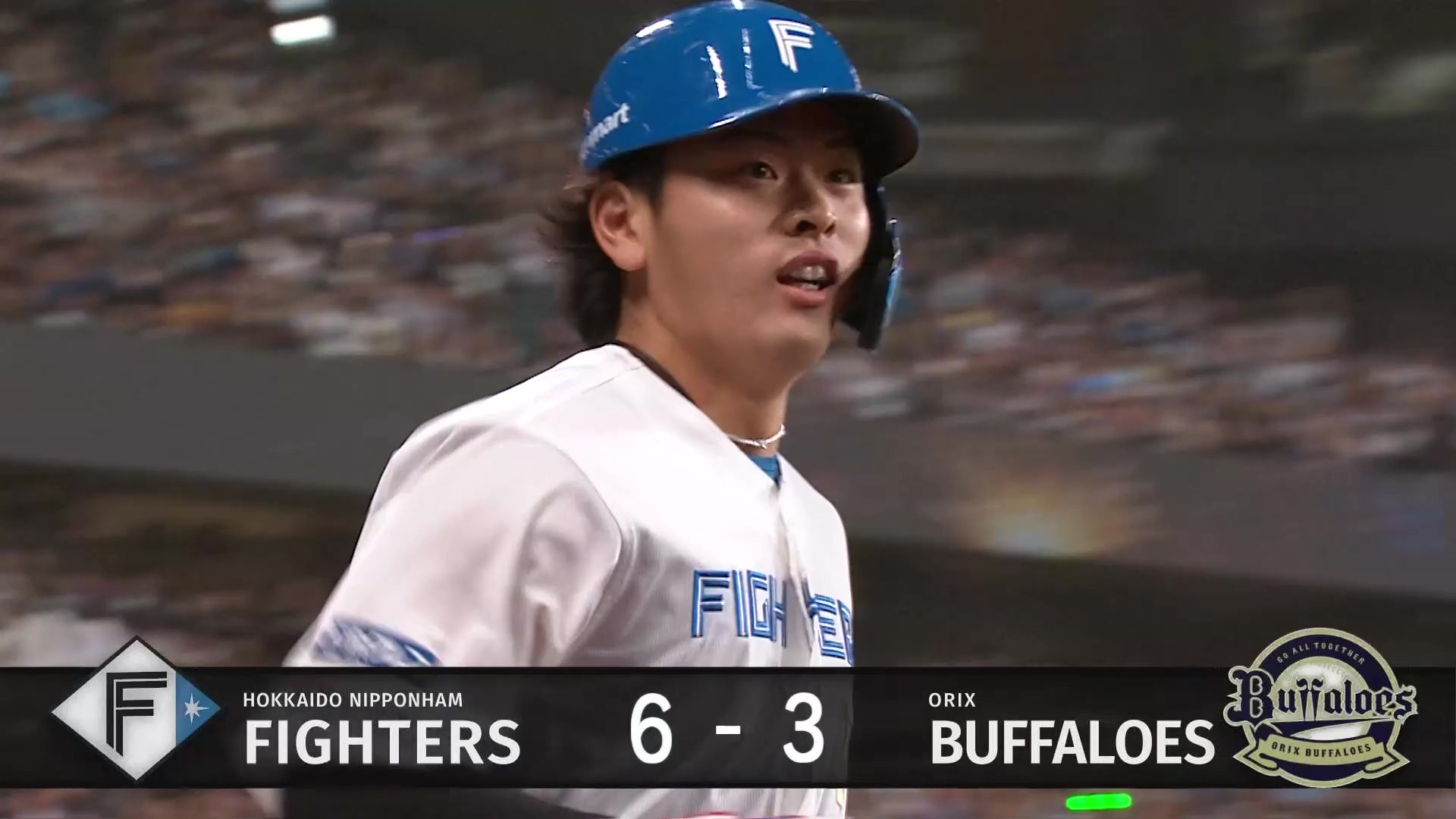 【7回裏】敬遠策に燃えた!! ファイターズ・野村佑希 逆方向への勝ち越し3ランHR!! 2026年4月4日 北海道日本ハムファイターズ 対 オリックス・バファローズ