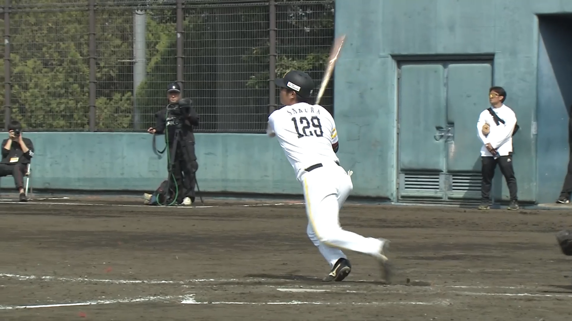 【春季キャンプ】甘い球を逃さない!! ホークス育成3年目・佐倉俠史朗 練習試合で2ランHR!! 2026年2月28日 福岡ソフトバンクホークス