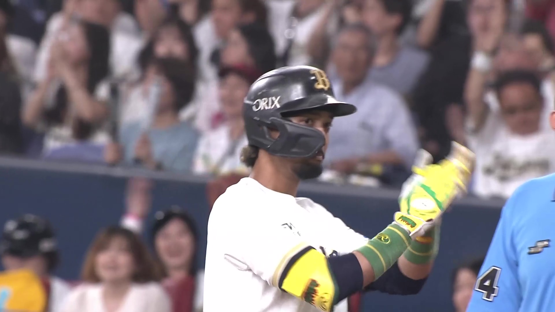 【6回裏】鋭い打球はライト前へ!! バファローズ・宗佑磨 タイムリーヒットで点差をさらに縮める!! 2026年6月13日 オリックス・バファローズ 対 阪神タイガース