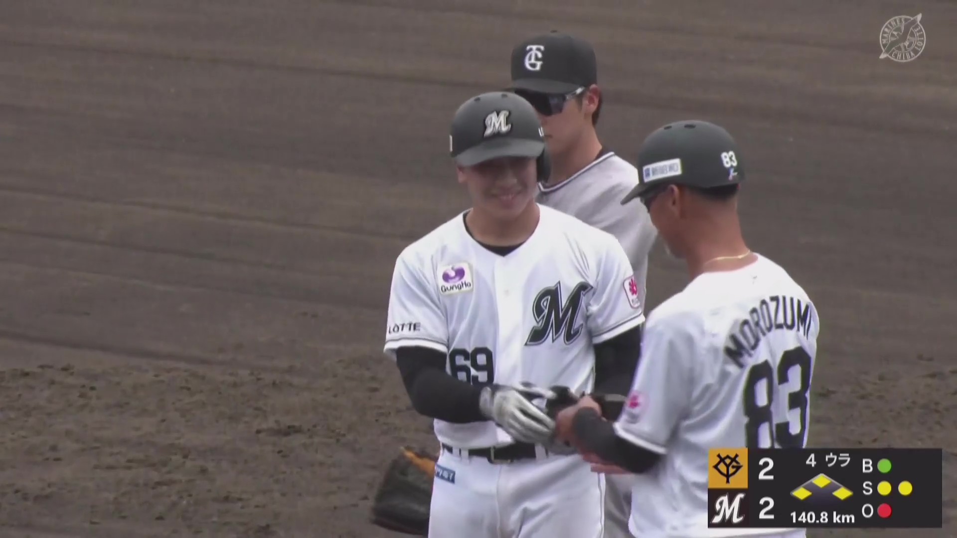 【ファーム】勝ち越しの一打!! マリーンズ・岡村了樹 満塁のチャンスでタイムリーヒットを放つ!! 2026年7月18日 千葉ロッテマリーンズ 対 読売ジャイアンツ