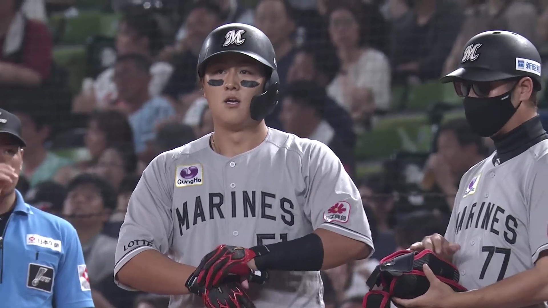 【3回表】同点の一打!! マリーンズ・山口航輝 センターへしぶとく弾き返すタイムリーヒット!! 2026年7月15日 埼玉西武ライオンズ 対 千葉ロッテマリーンズ