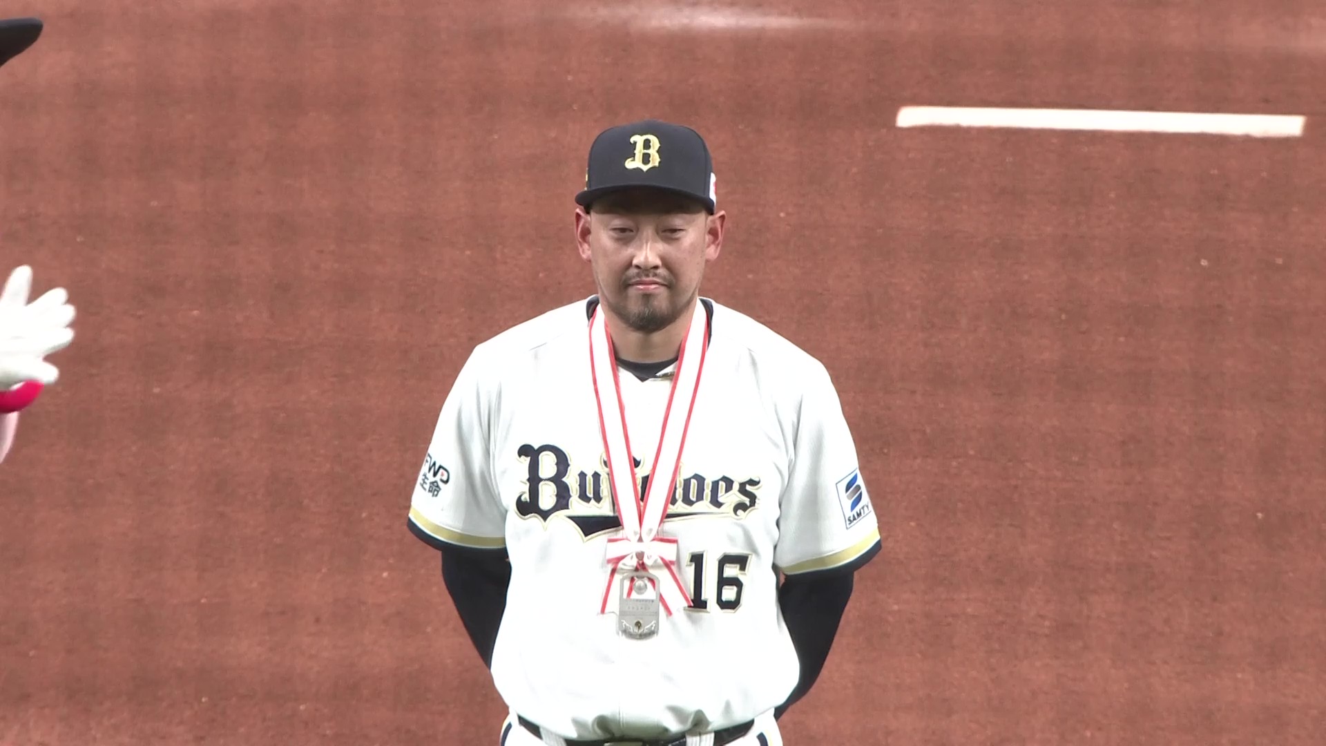 バファローズ・平野佳寿 NPB通算1000奪三振達成表彰式!! 2026年4月15日 オリックス・バファローズ 対 埼玉西武ライオンズ