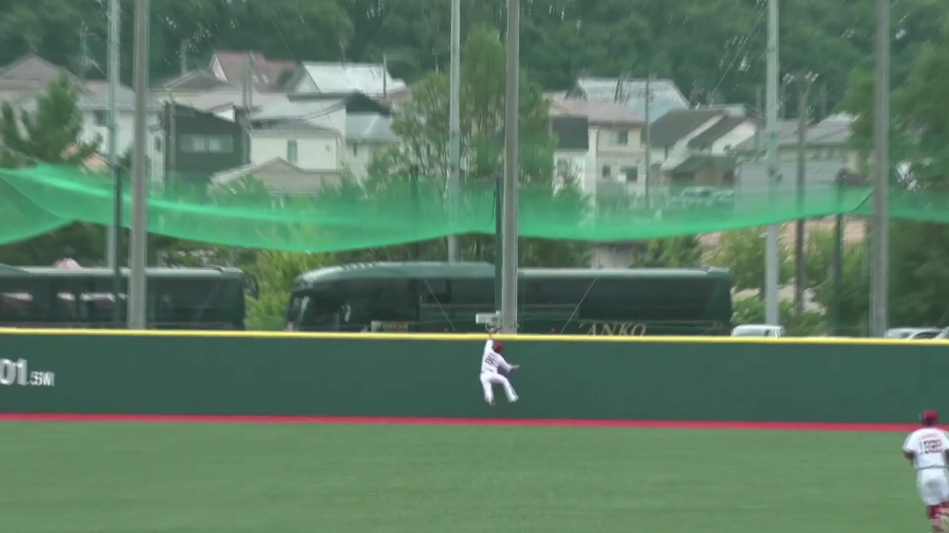 【ファーム】イーグルス・田中和基 レフト後方の打球を背走してジャンピングキャッチ!! 2026年9月6日 東北楽天ゴールデンイーグルス 対 横浜DeNAベイスターズ