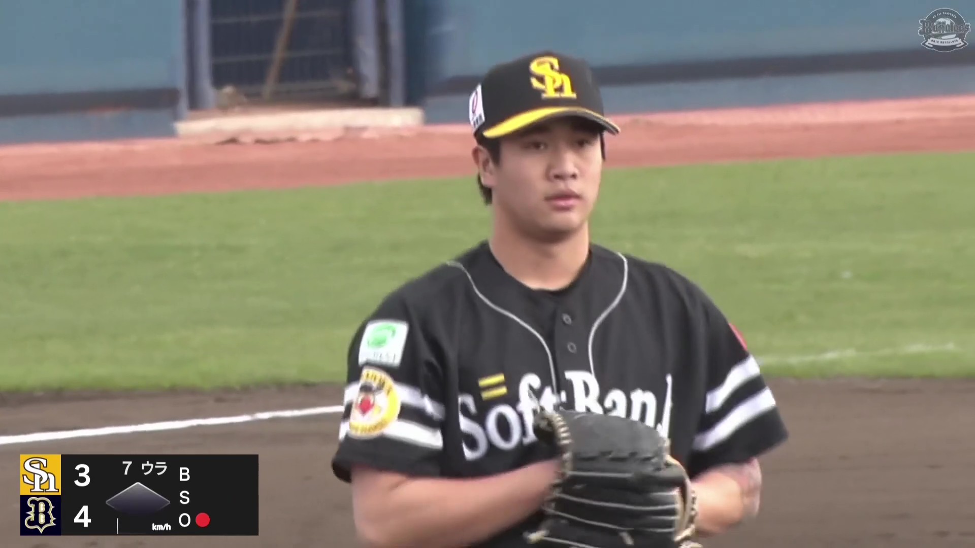 【ファーム】ホークス・張峻瑋 ファーム公式戦初登板で2回無失点2奪三振の好投!! 2026年3月15日 オリックス・バファローズ 対 福岡ソフトバンクホークス