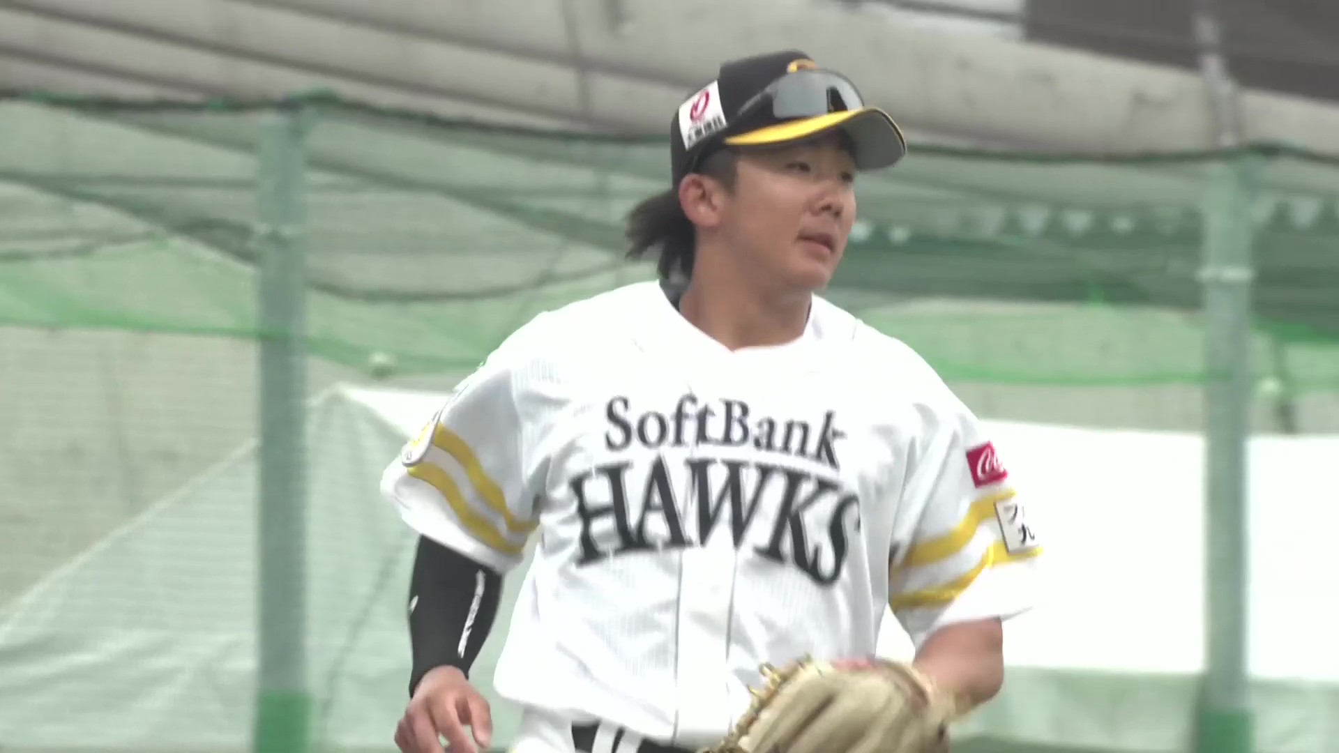 【ファーム】ランニングスロー!! ホークス・石見颯真 軽快な動きでアウトを取る!! 2026年3月22日 福岡ソフトバンクホークス 対 阪神タイガース