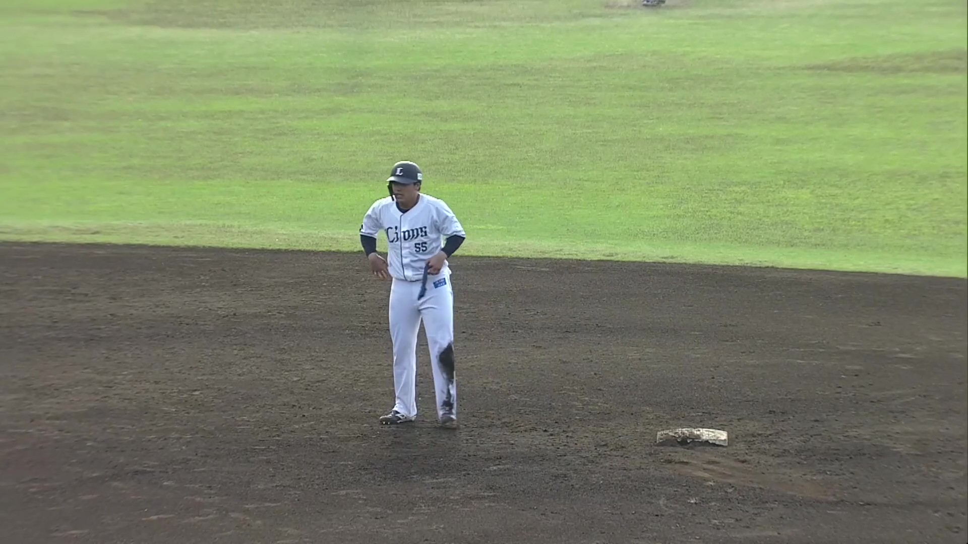 【ファーム】本日マルチ安打!! ライオンズ・仲三優太 好走塁で2ベースヒット!! 2026年4月19日 埼玉西武ライオンズ 対 ハヤテベンチャーズ静岡