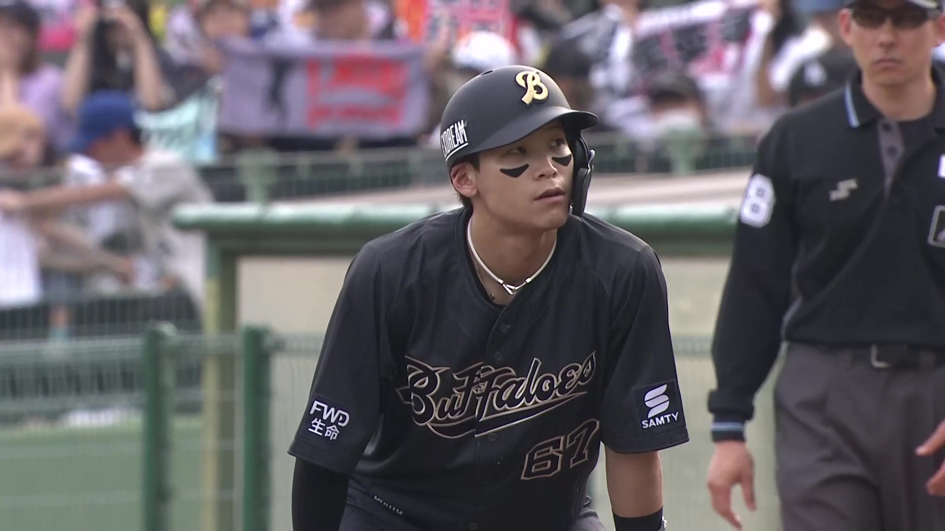 【3回裏】先制の一打!! バファローズ・中川圭太 引っ張った打球は三遊間を破るタイムリー!! 2026年6月28日 オリックス・バファローズ 対 東北楽天ゴールデンイーグルス