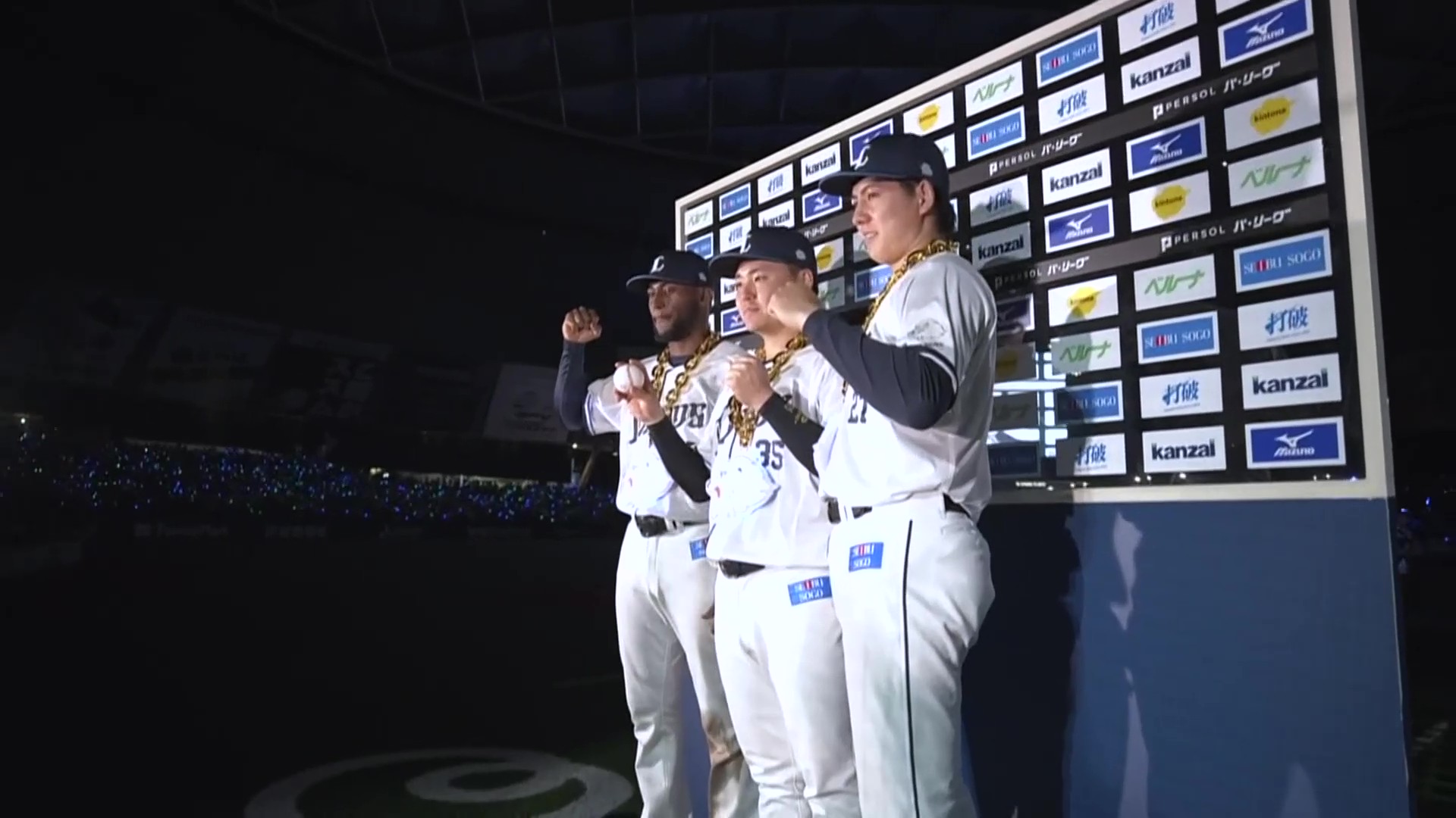 ライオンズ・秋山俊選手・カナリオ選手・武内夏暉投手ヒーローインタビュー 4月11日 埼玉西武ライオンズ 対 千葉ロッテマリーンズ