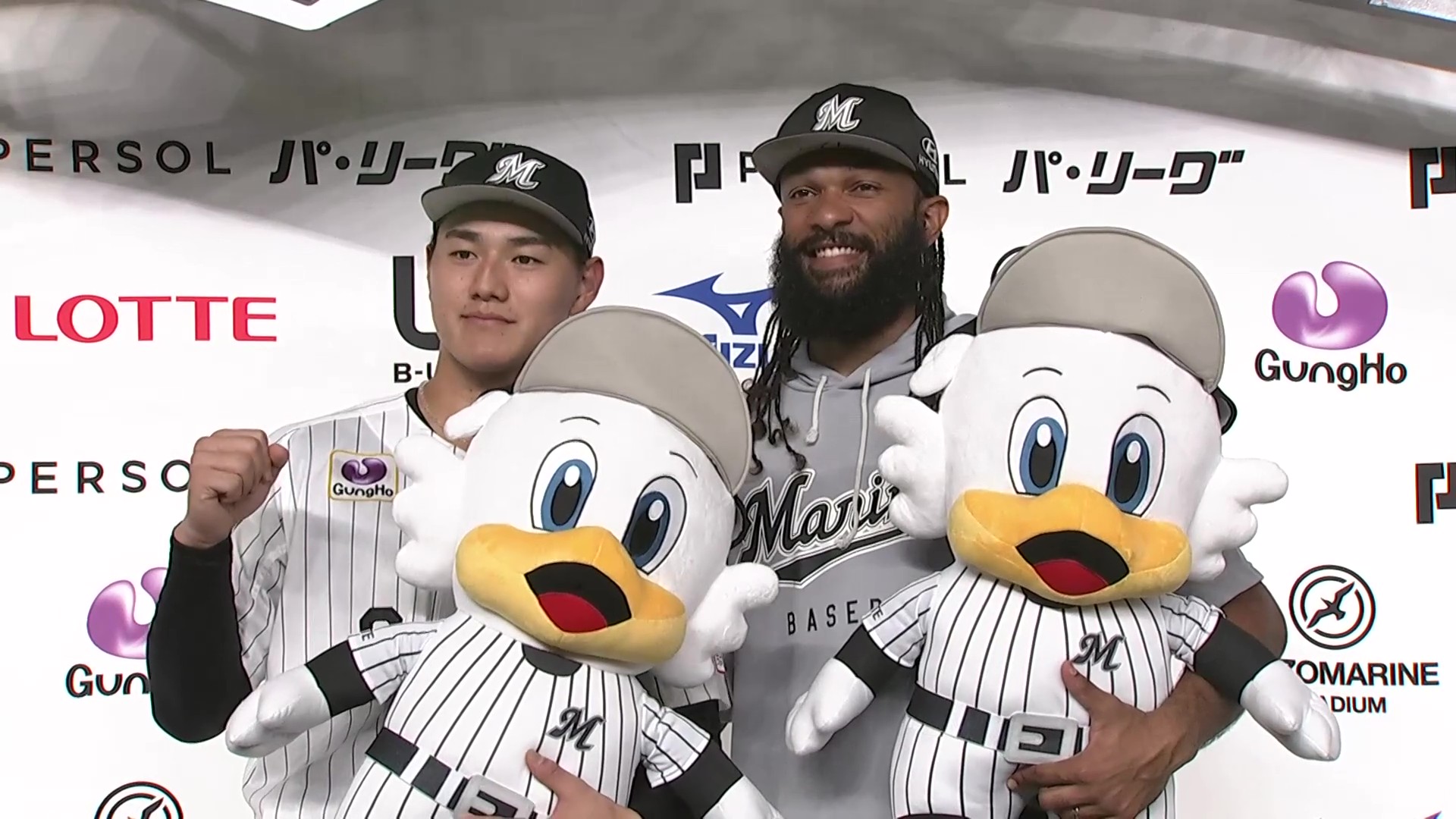マリーンズ・ジャクソン投手・西川史礁選手ヒーローインタビュー 7月7日 千葉ロッテマリーンズ 対 北海道日本ハムファイターズ